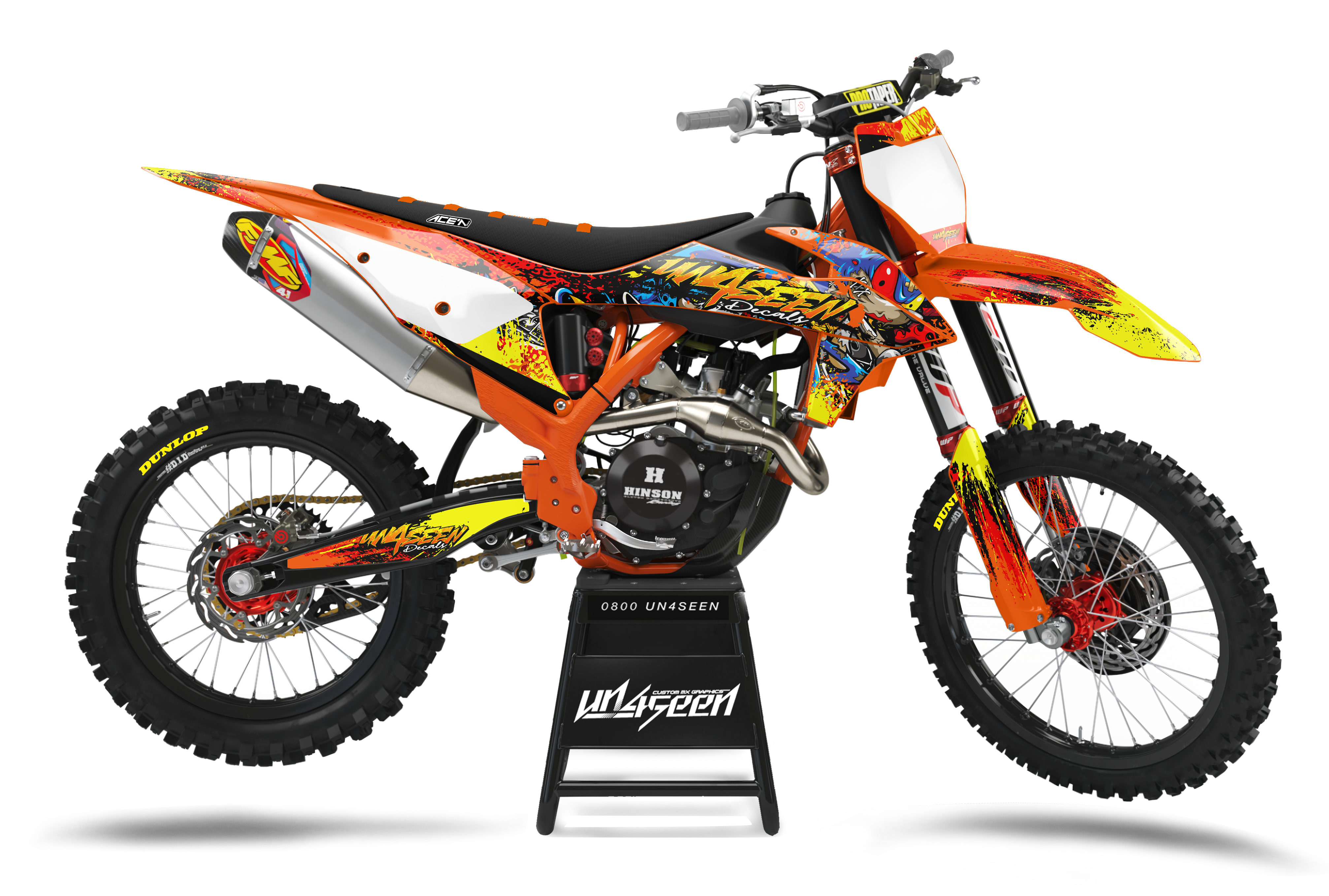 KTM Zombie Graphics Kit - Sonic