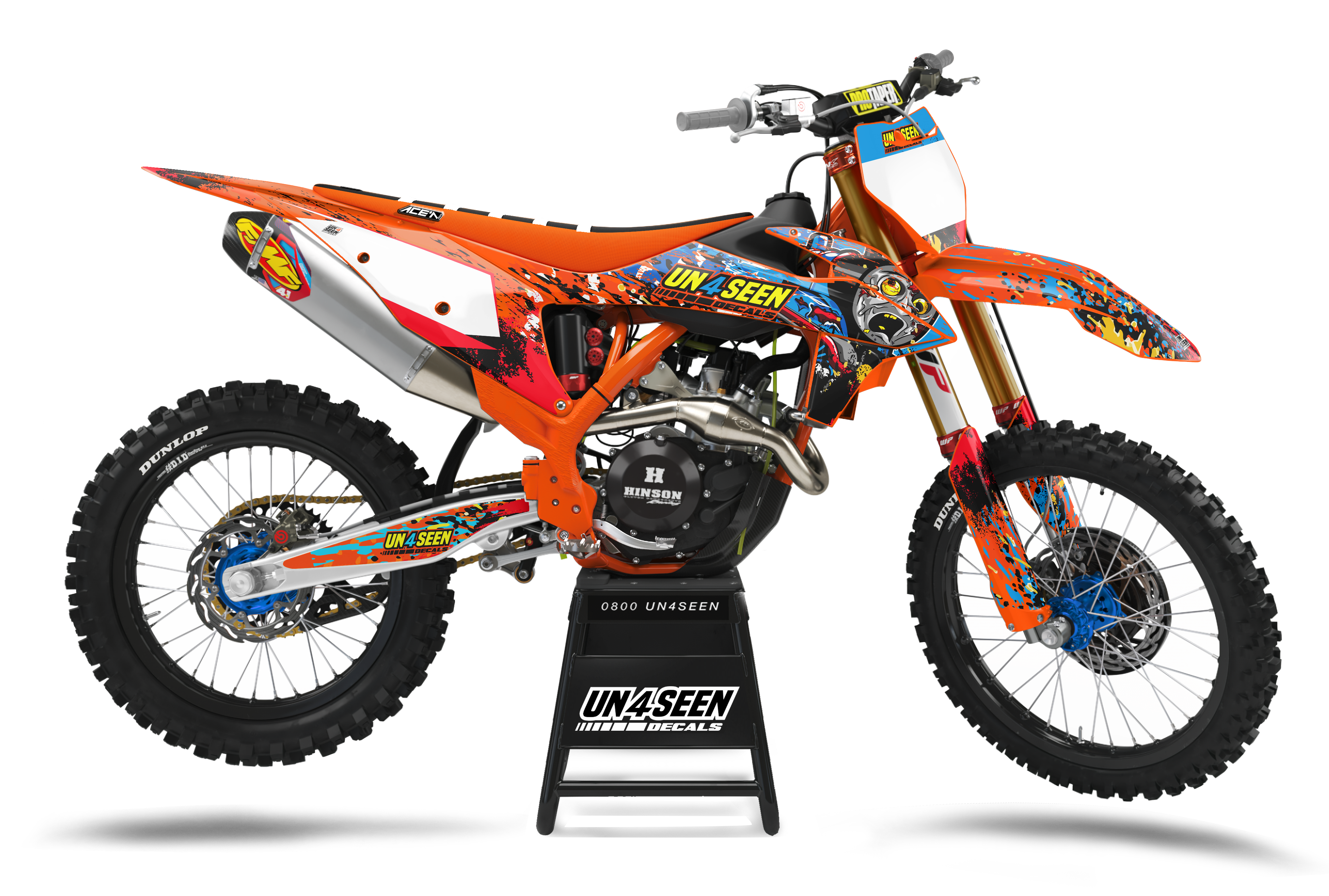 KTM Zombie Graphics Kit -  Thomas