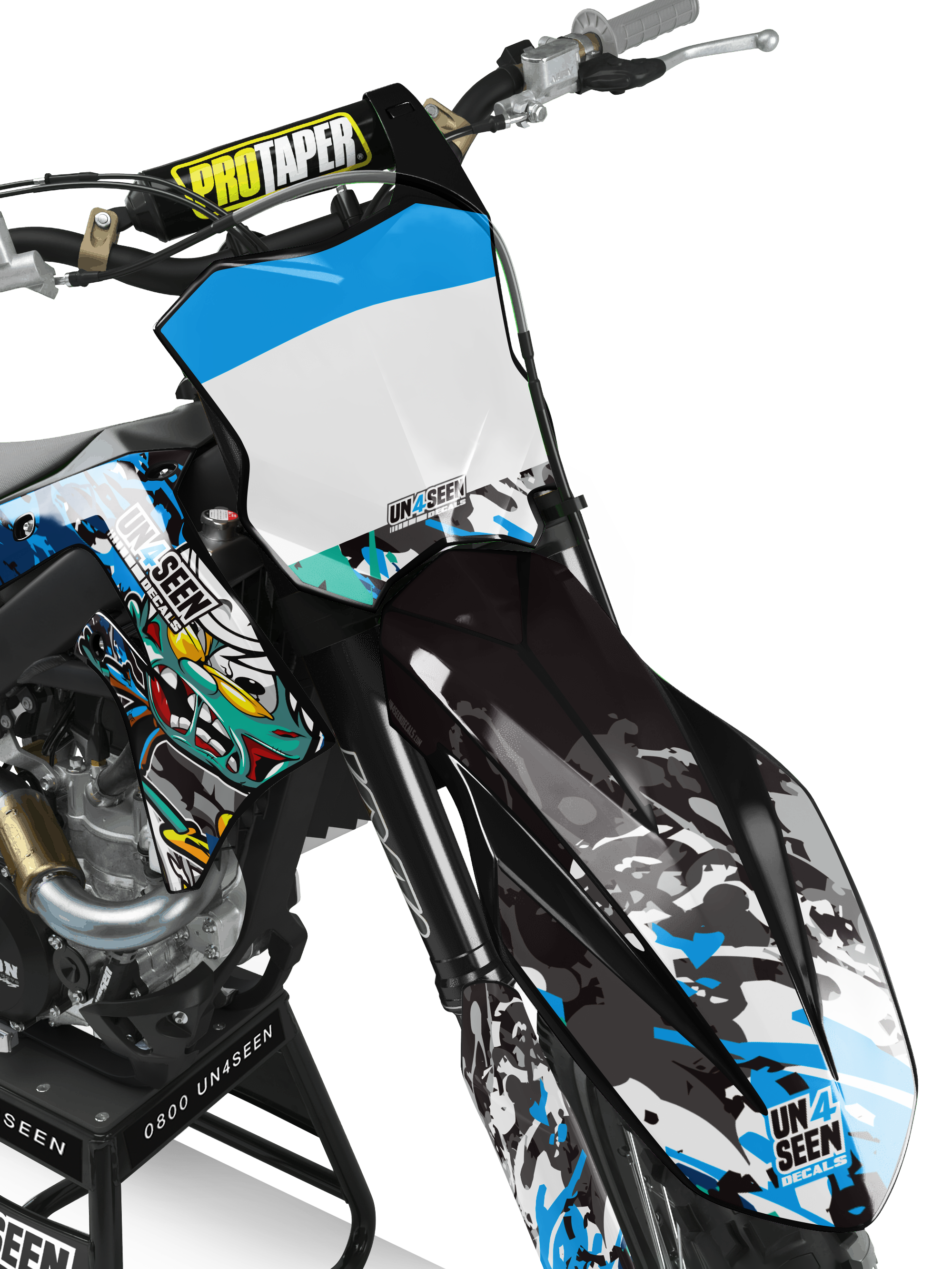 Kawasaki Zombie Graphics Kit -  Loudhouse