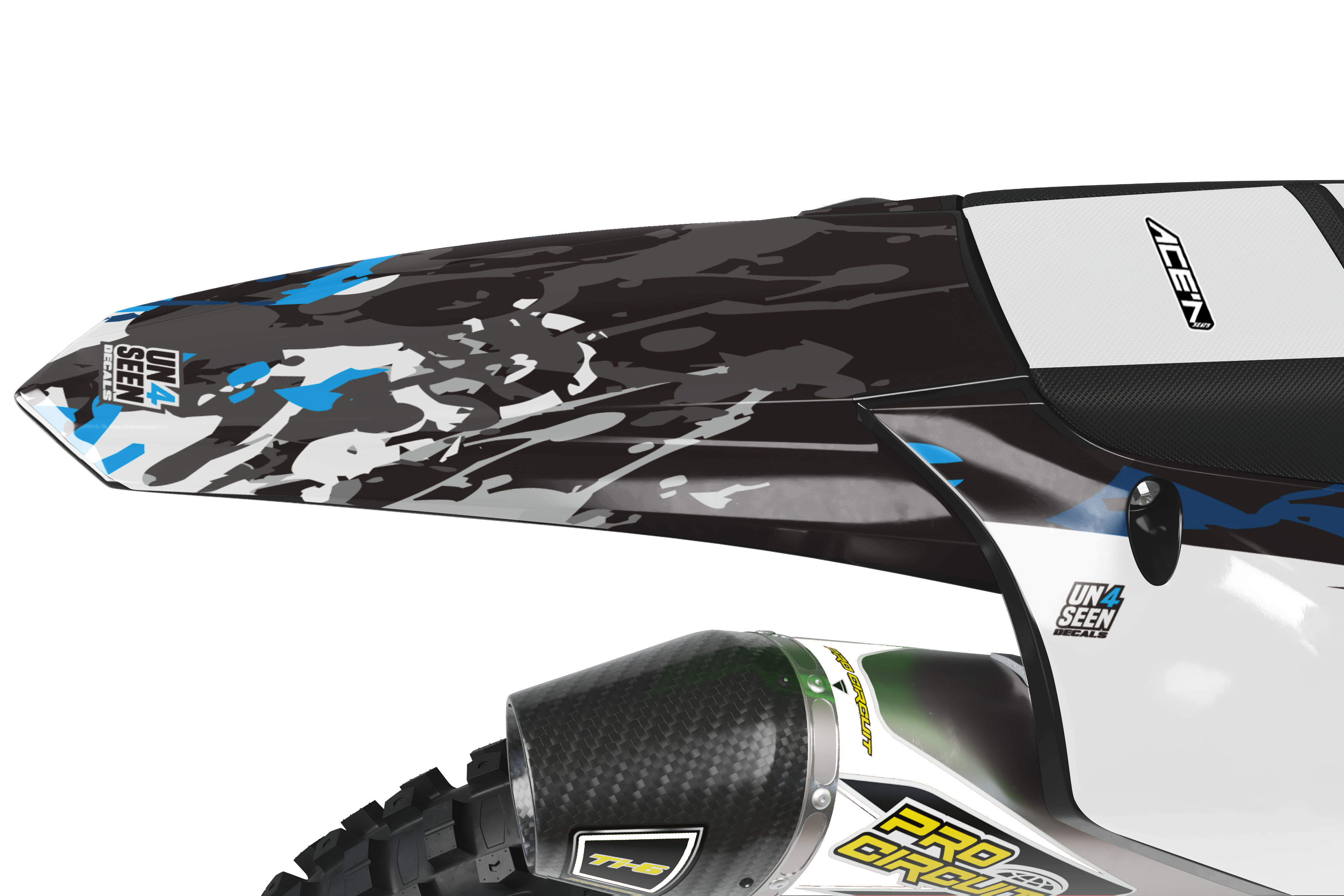 Kawasaki Zombie Graphics Kit -  Loudhouse