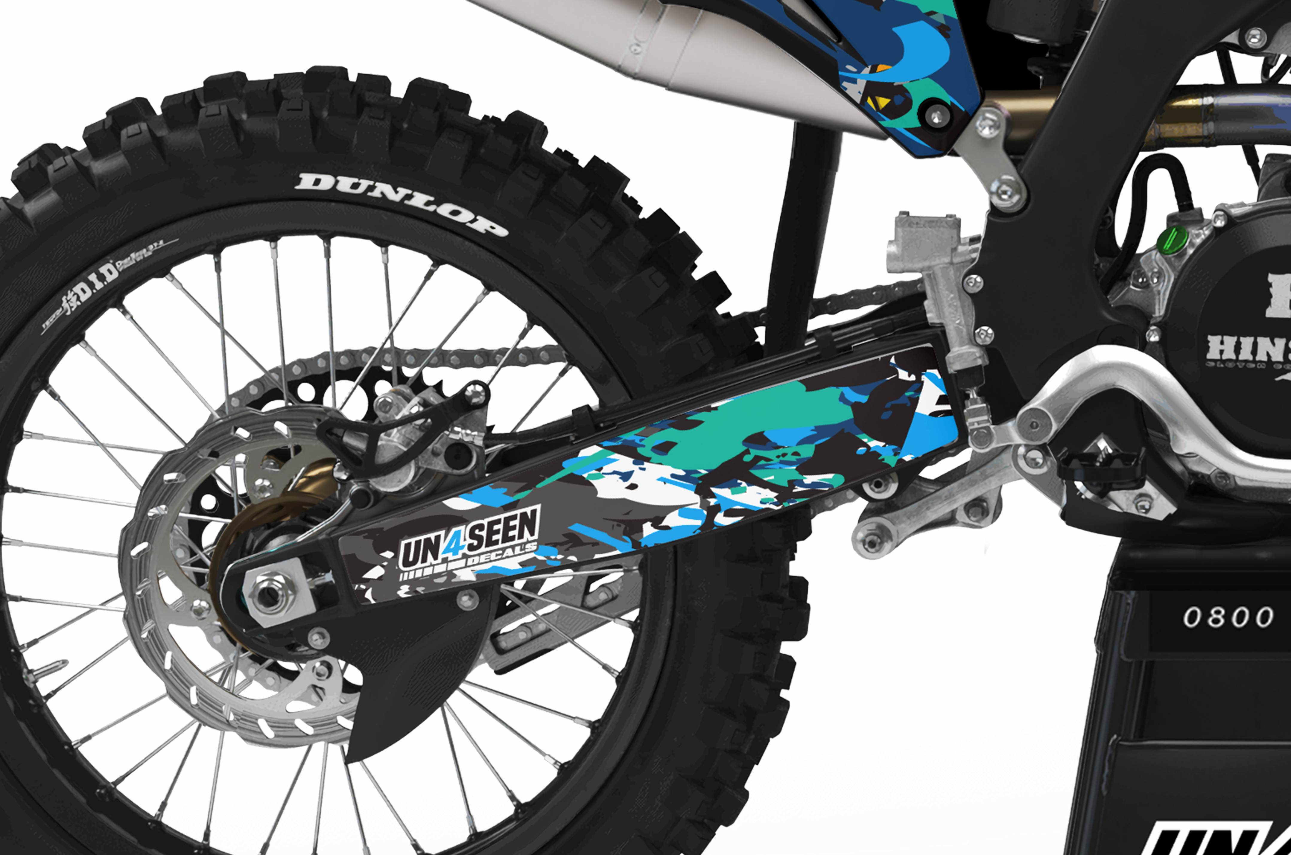 Kawasaki Zombie Graphics Kit -  Loudhouse