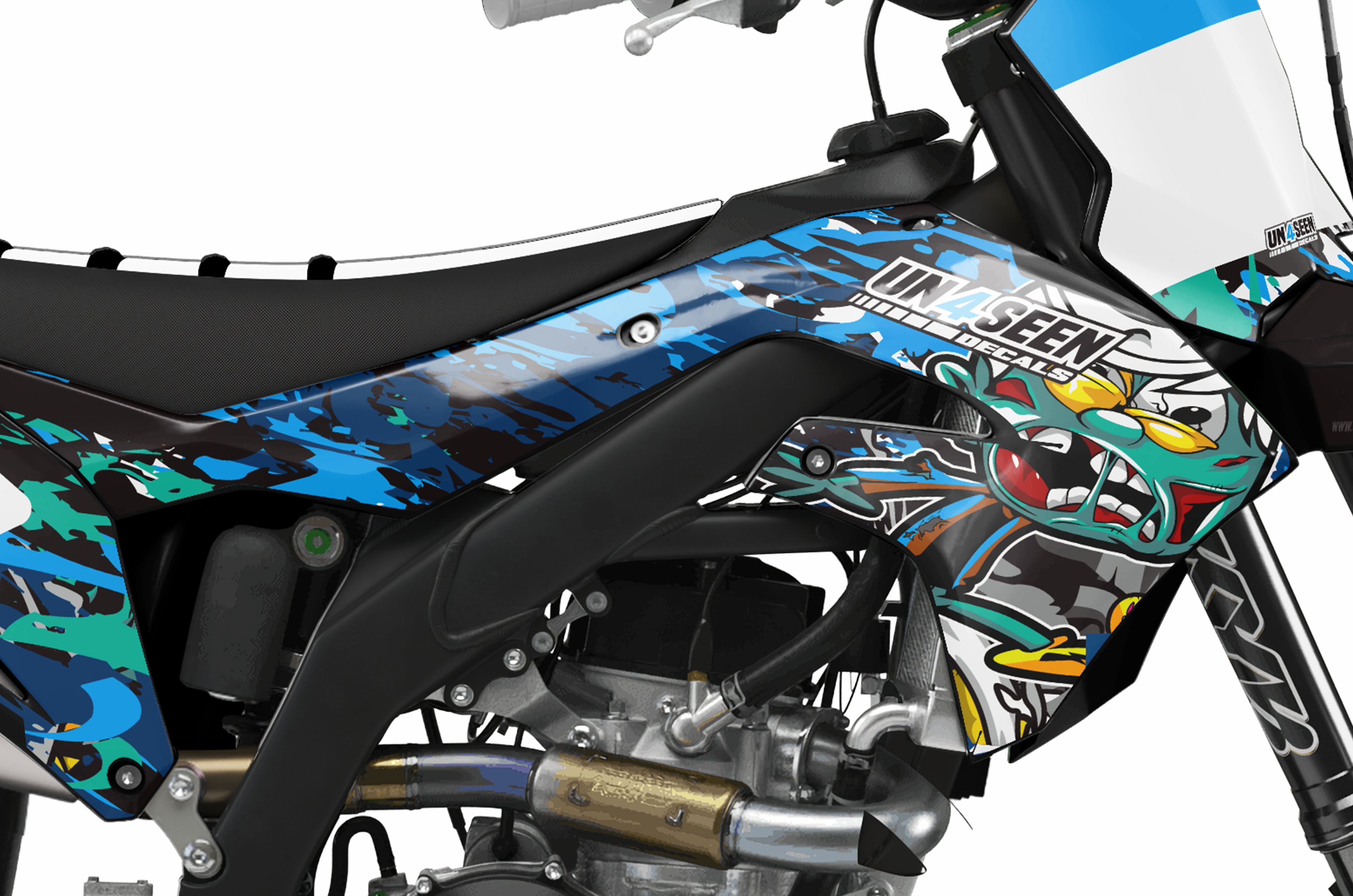 Kawasaki Zombie Graphics Kit -  Loudhouse