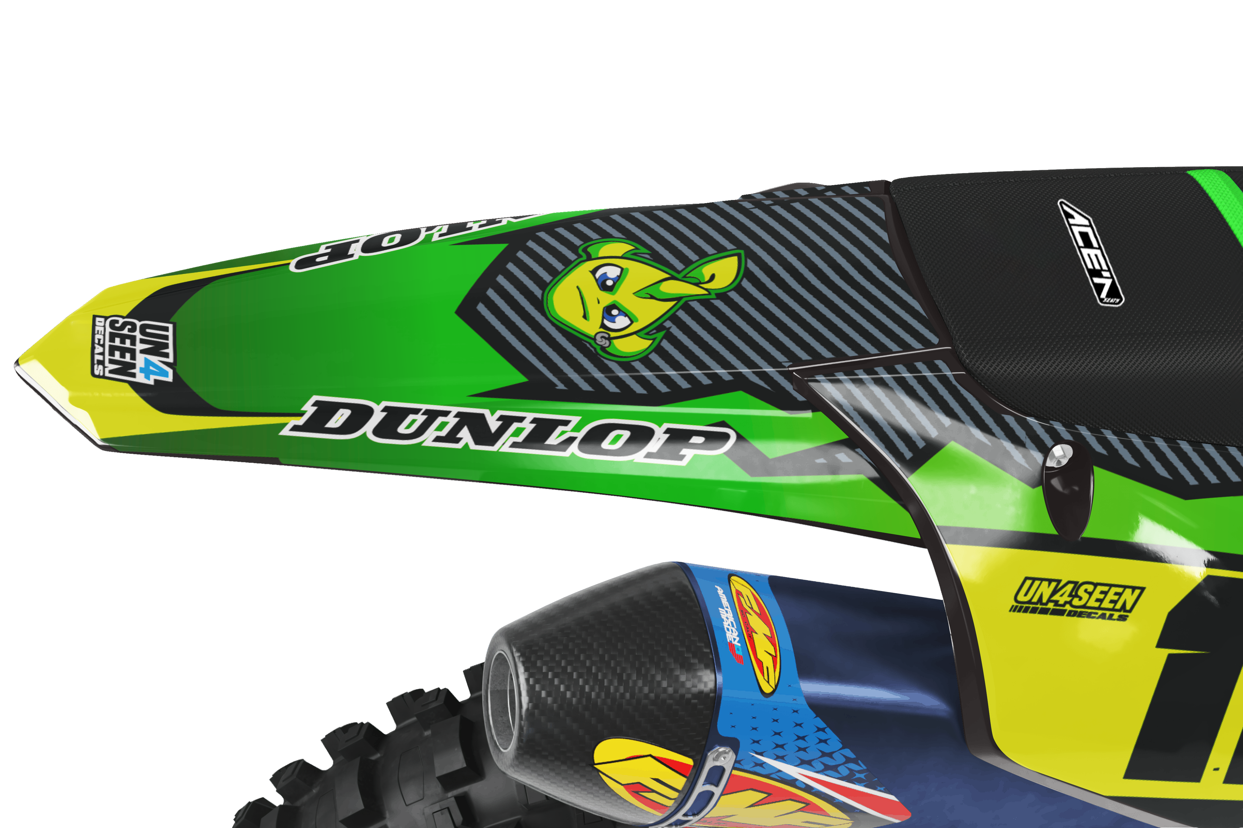 Kawasaki Graphics Kit - Sharky Boy
