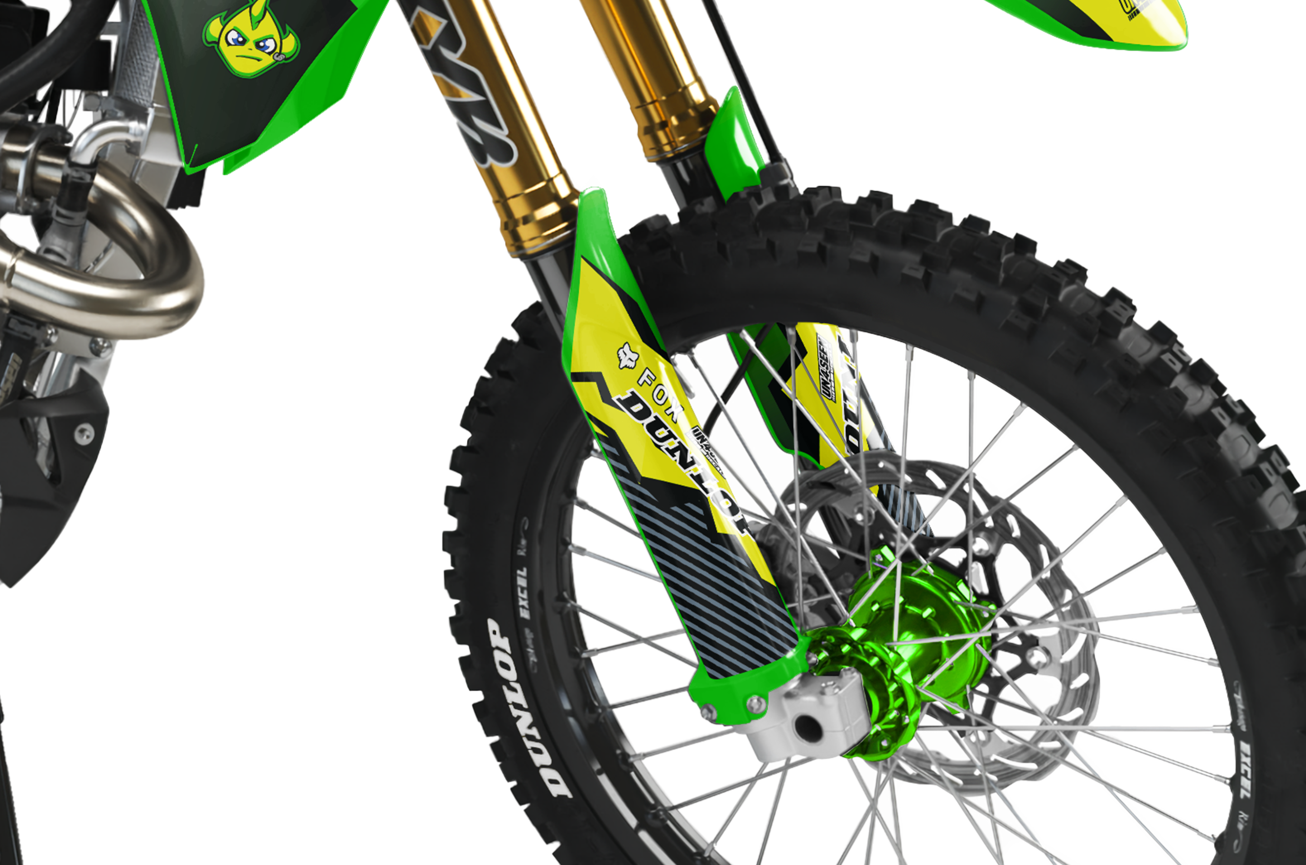 Kawasaki Graphics Kit - Sharky Boy