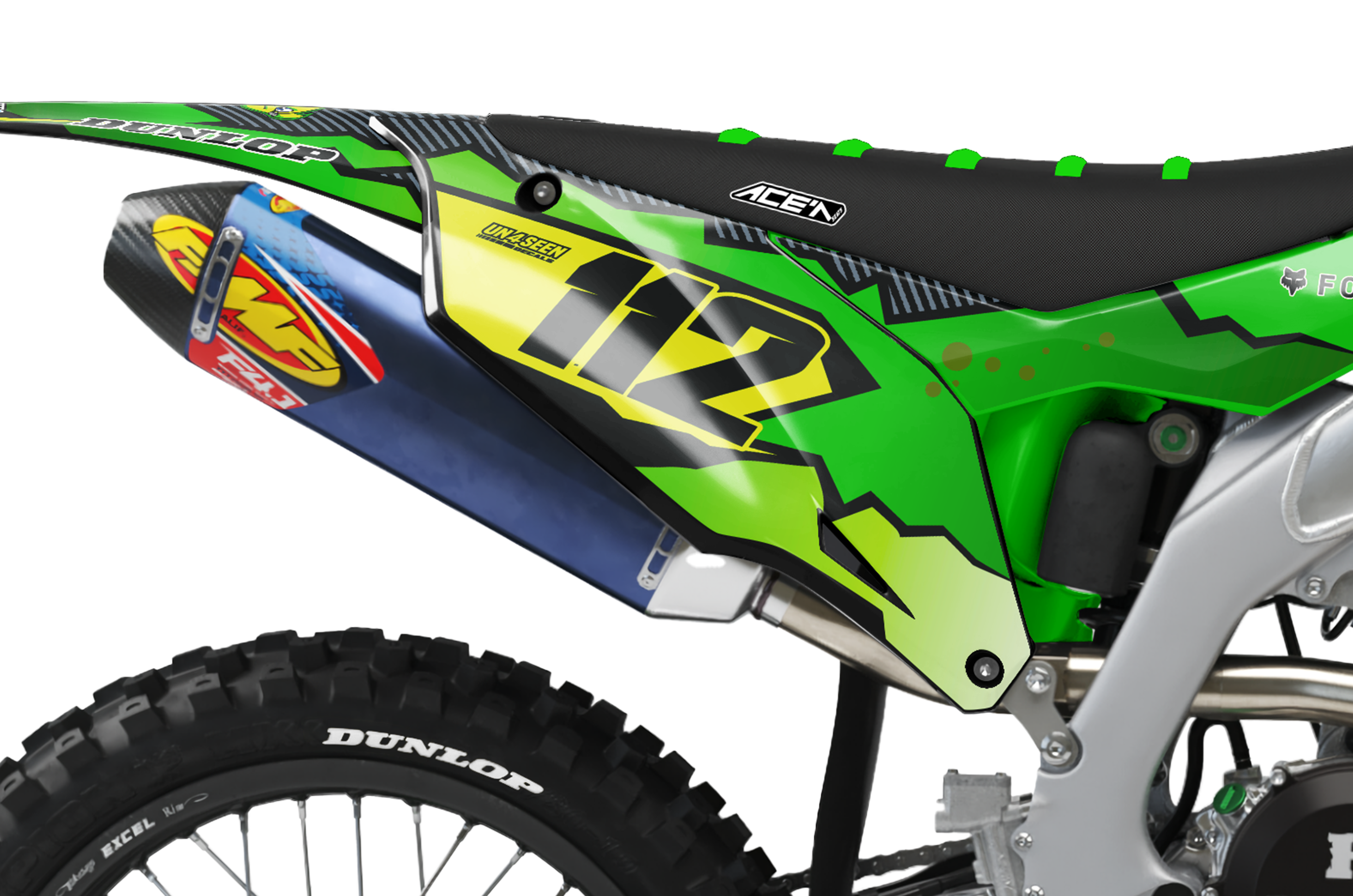 Kawasaki Graphics Kit - Sharky Boy