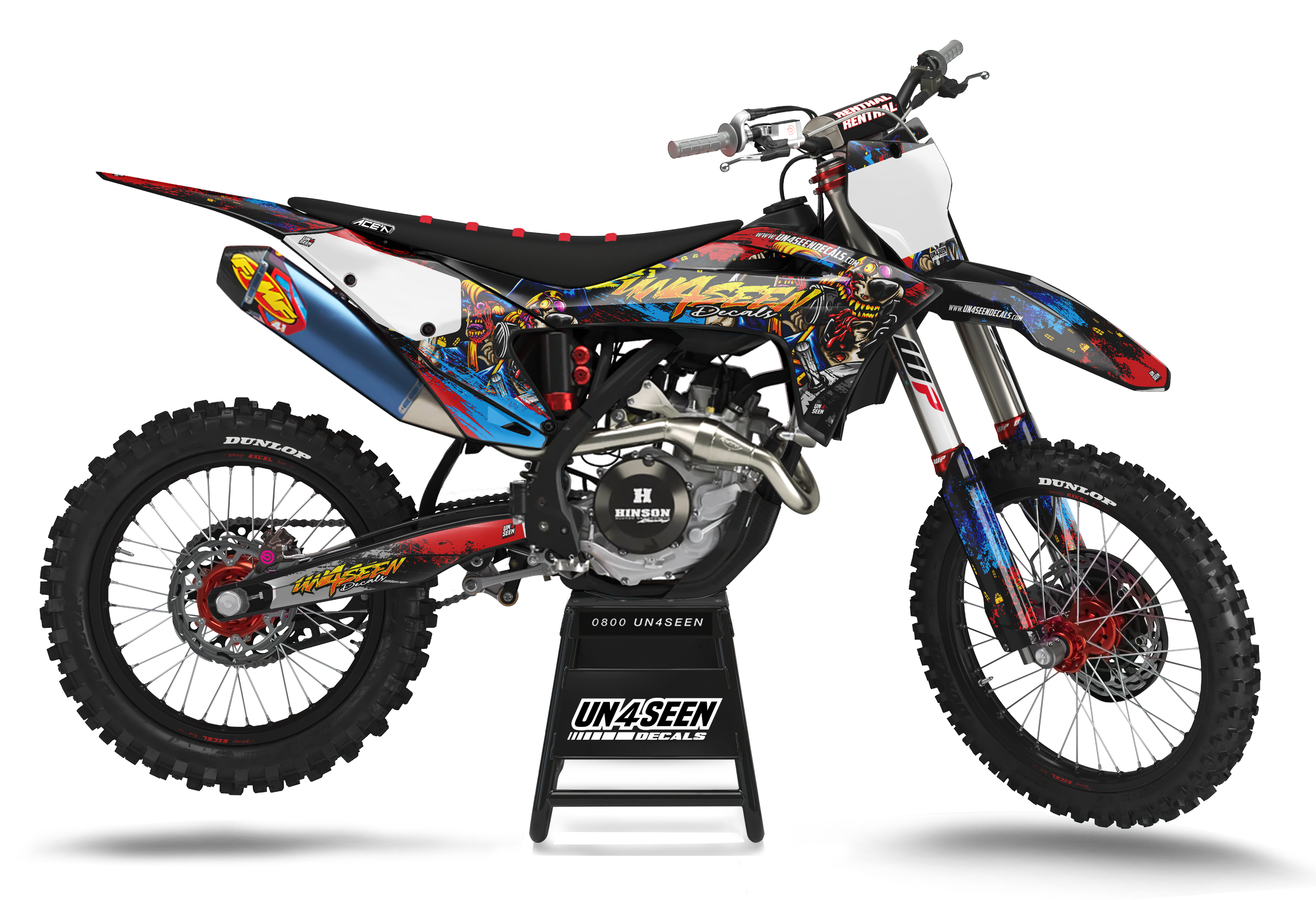 GasGas Zombie Graphics Kit -  Superman