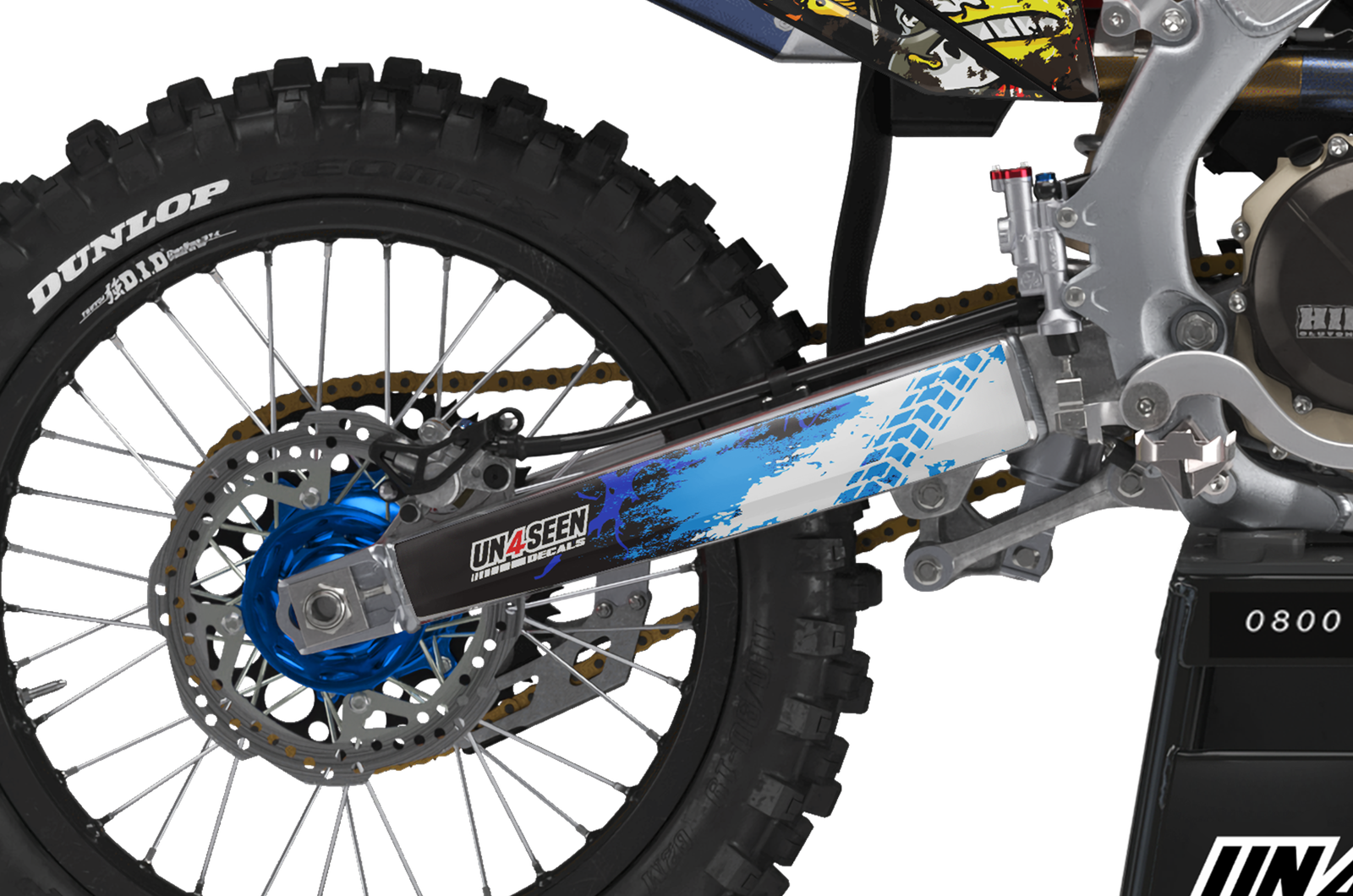 Honda  Zombie Graphics Kit - Barttwo