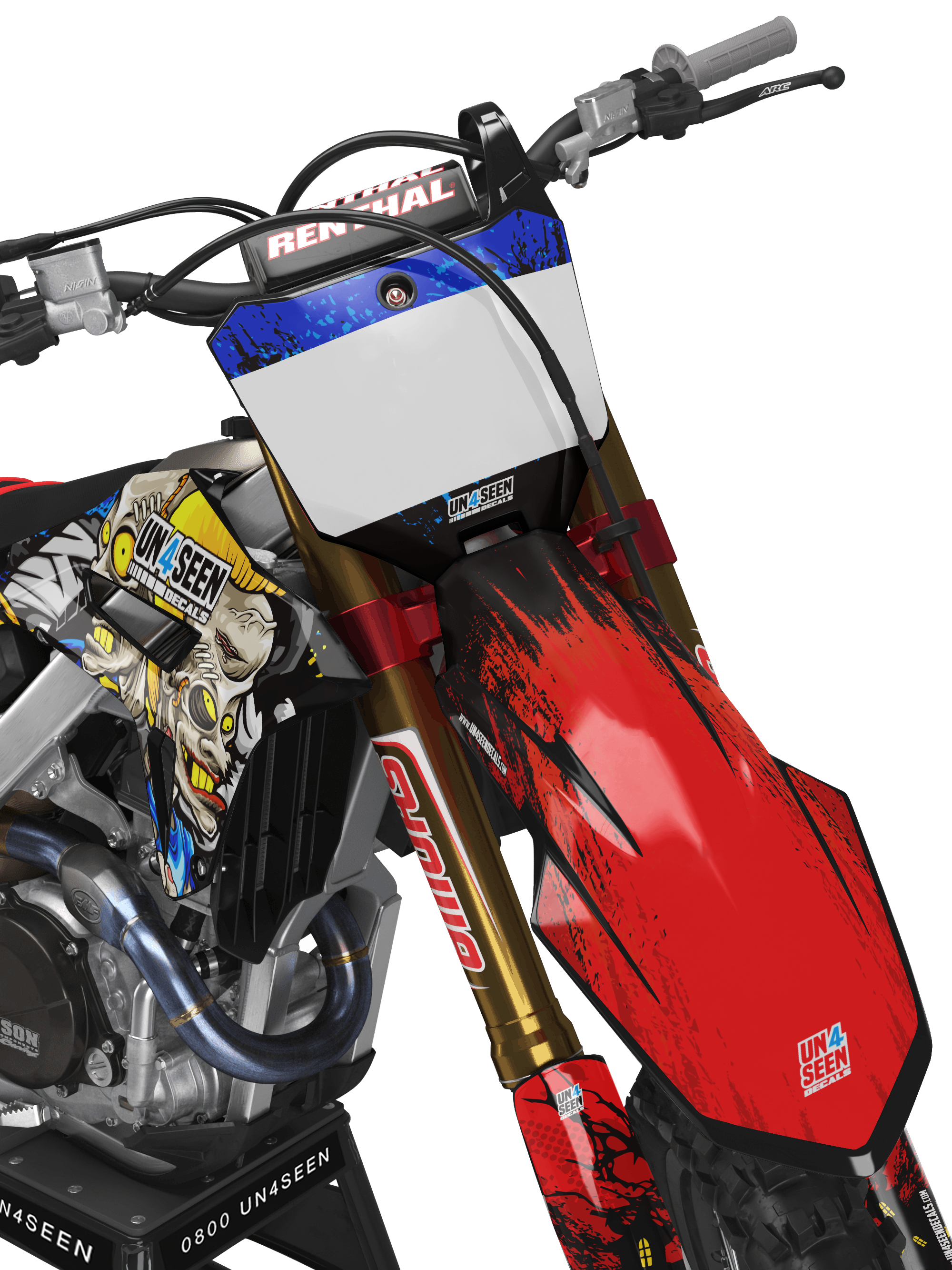 Honda Zombie Graphics Kit -  Beavis