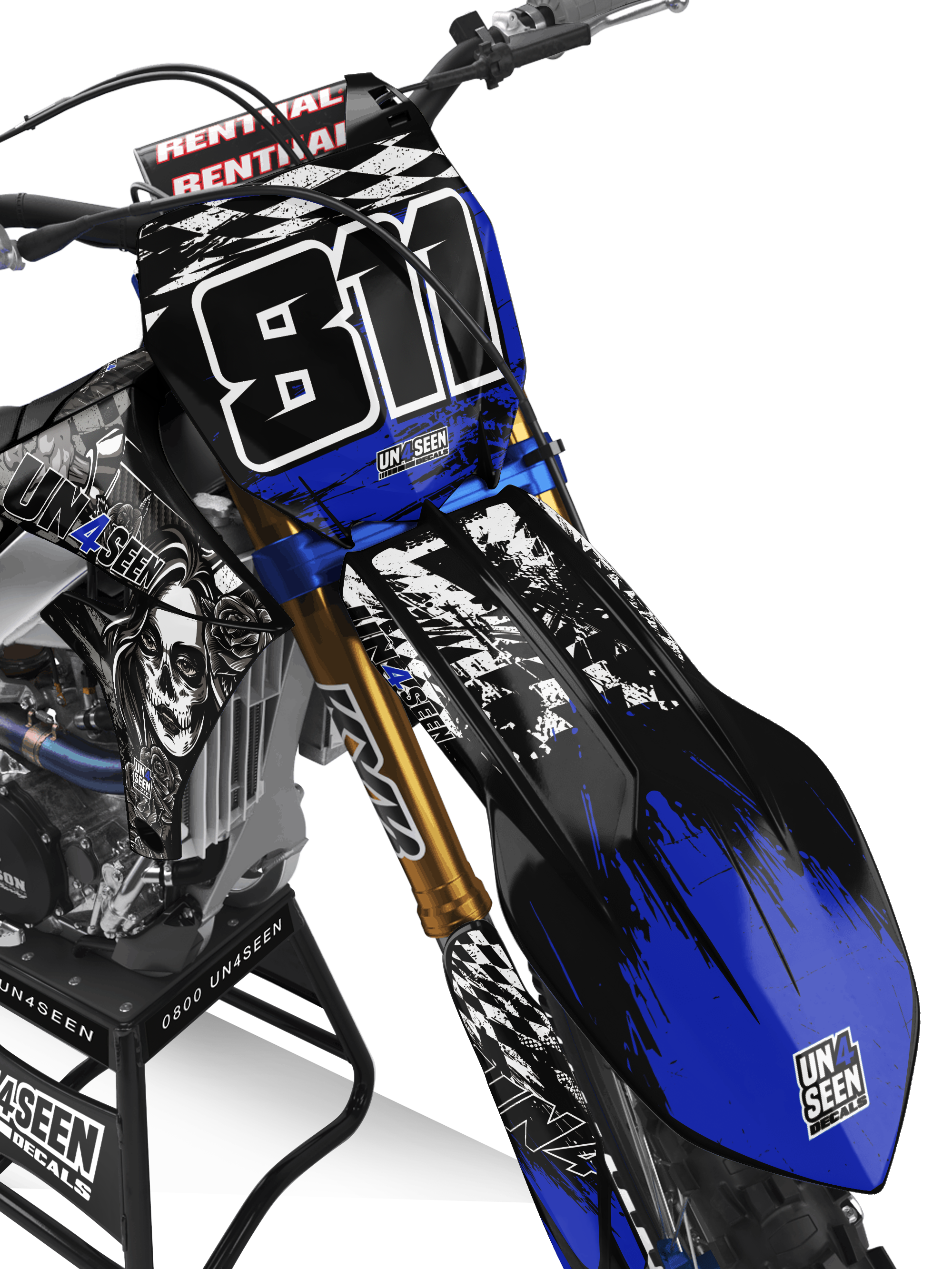 Yamaha Crank  Graphics Kit -  Darkness of Power