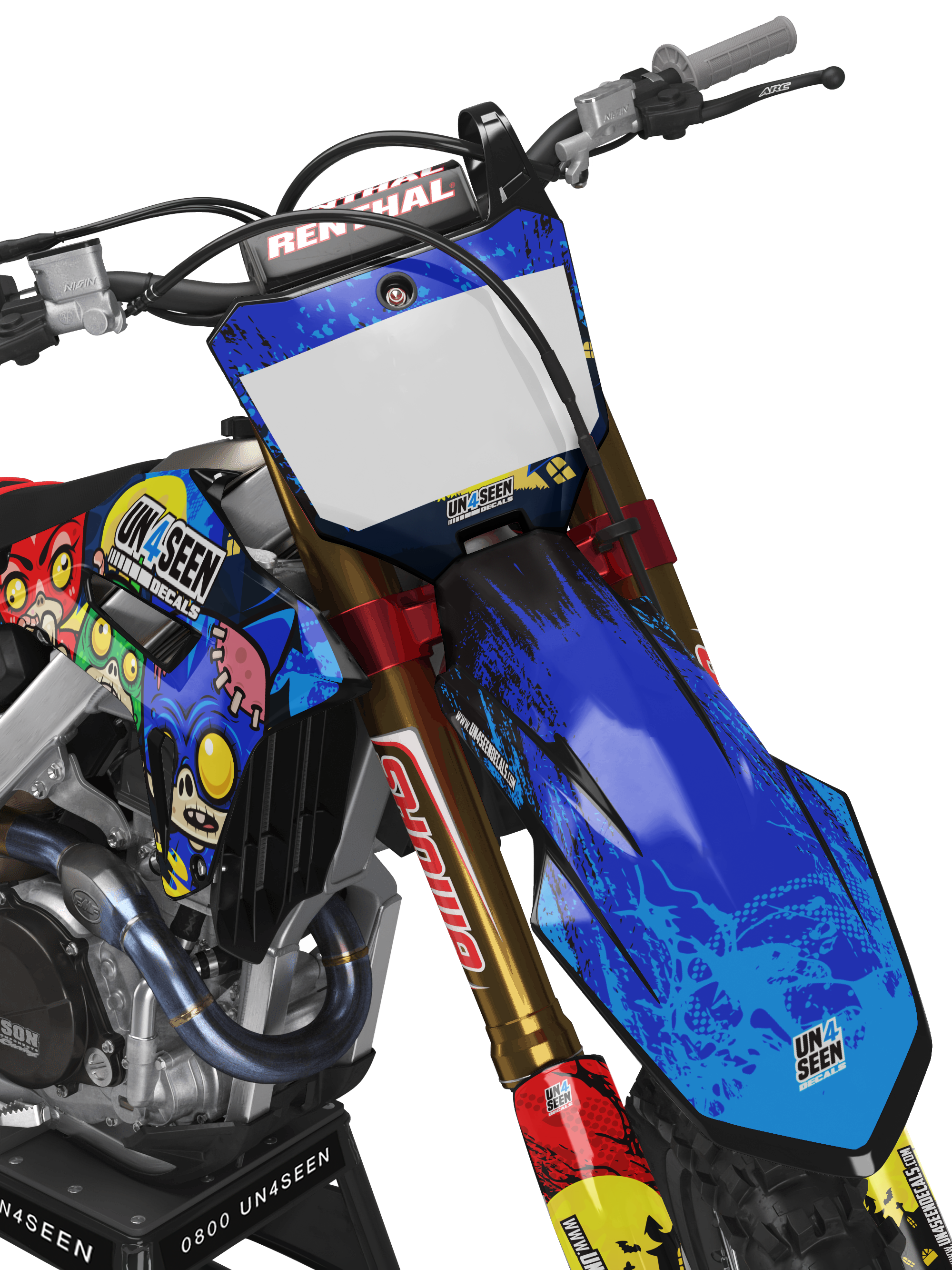 Honda Zombie Graphics Kit -  Masks