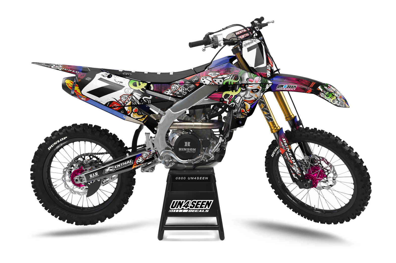Yamaha Graphics Kit -  GAMBLING JOKER