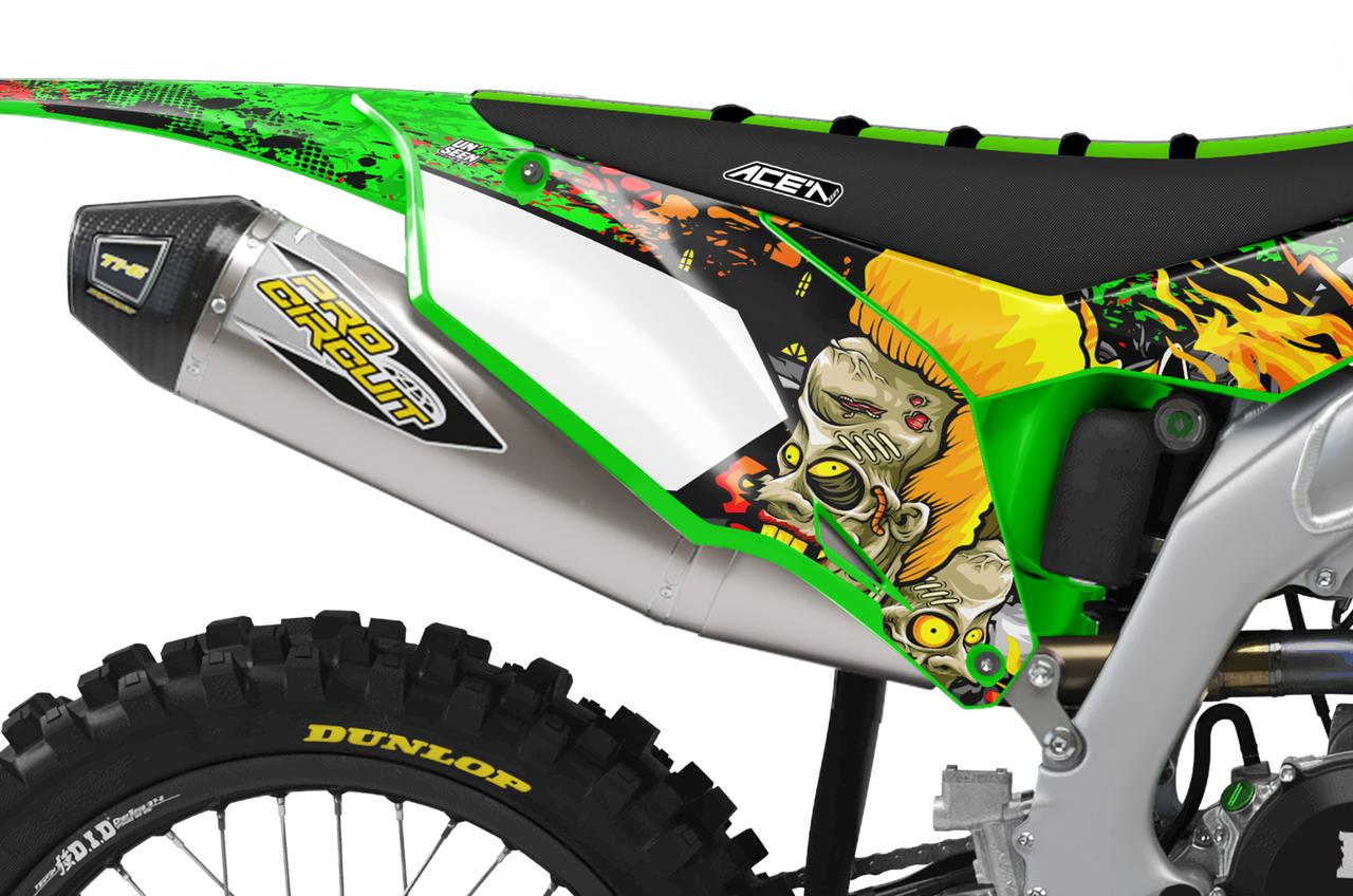 Kawasaki Zombie Graphics Kit -  Beavis & Butthead