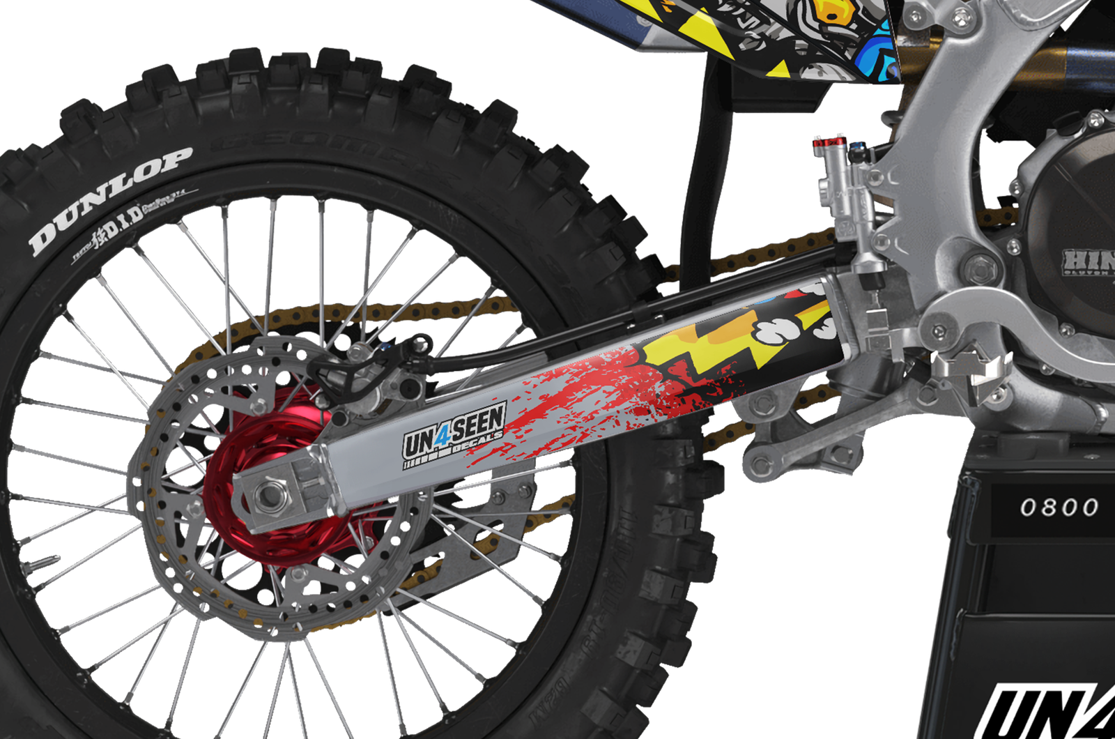 Honda Zombie Graphics Kit -  Bob The Builder