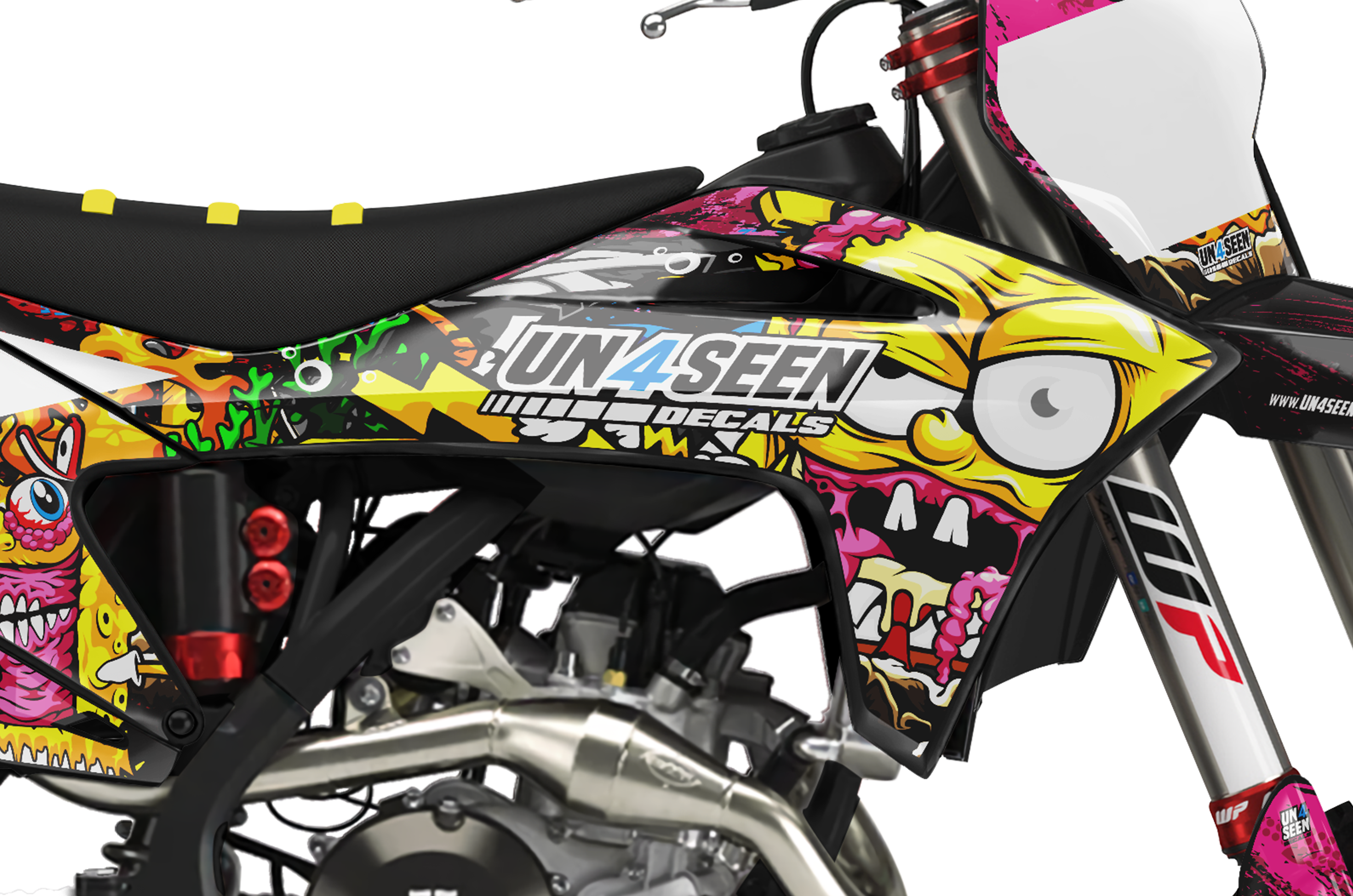 GasGas Zombie Graphics Kit -  Spongebob