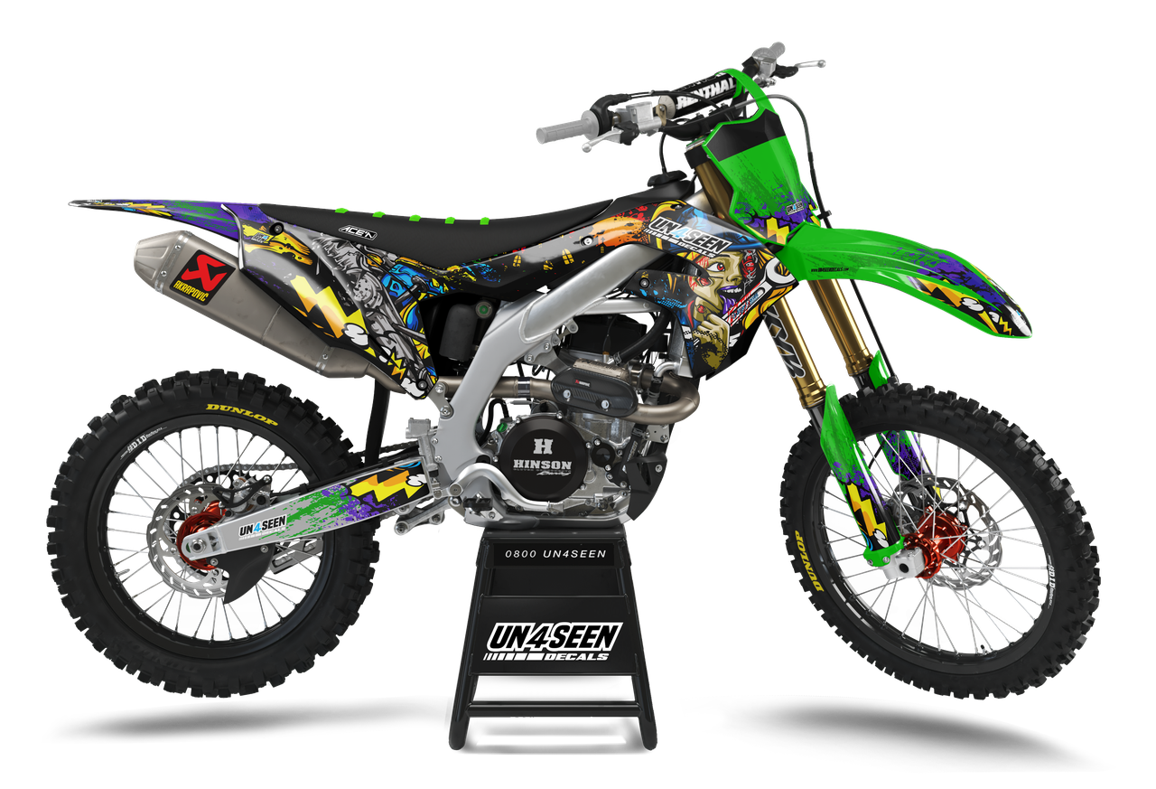 Kawasaki Zombie Graphics Kit -  Builder