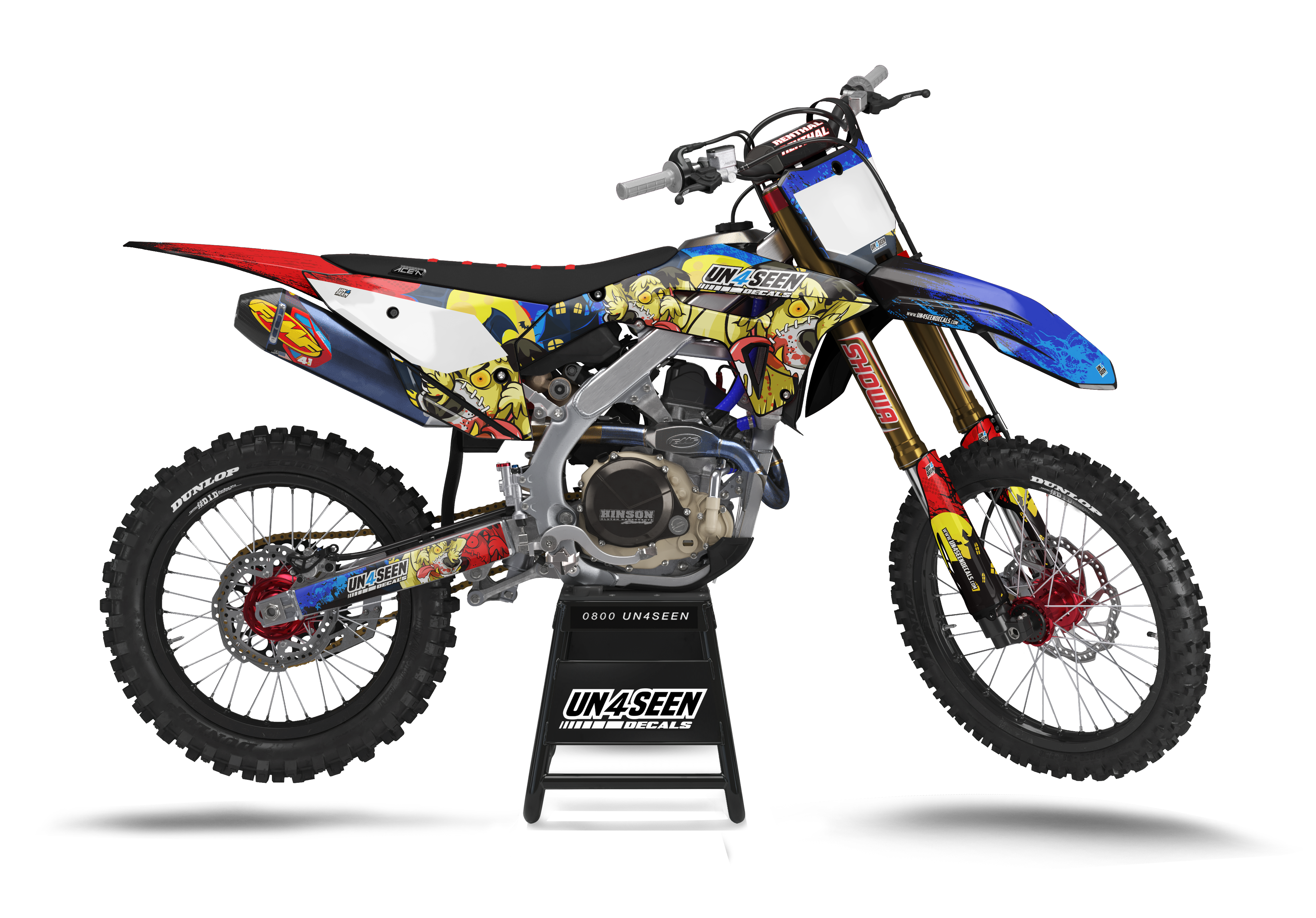 Honda Zombie Graphics Kit -  Mutley