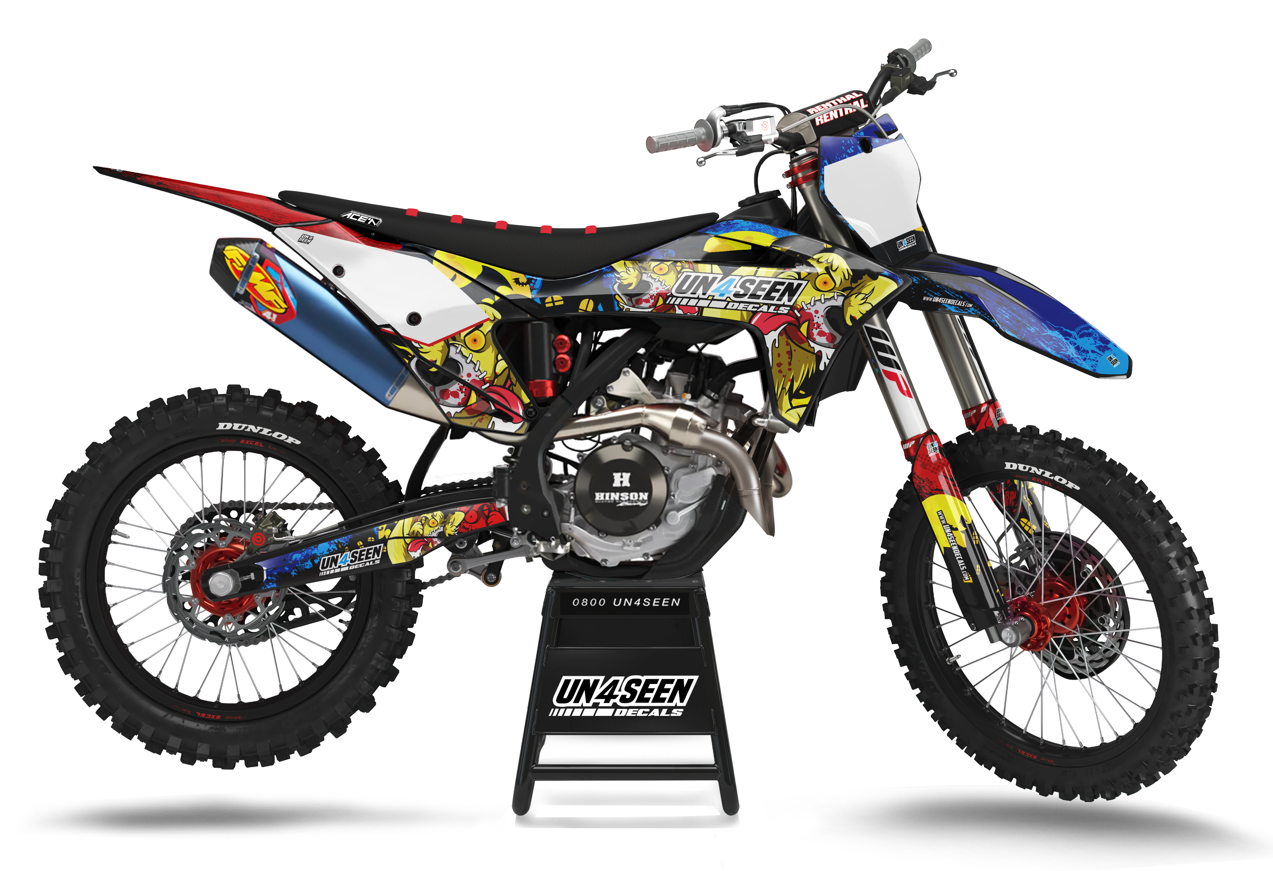 GASGAS Zombie Graphics Kit -  Mutley