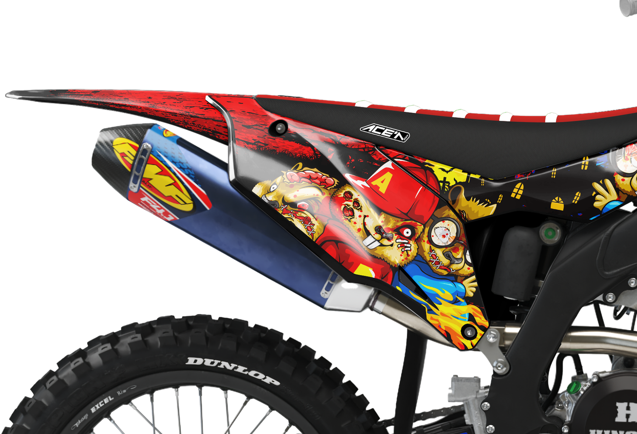 Kawasaki Zombie Graphics Kit -  Alvin & Chipmunks