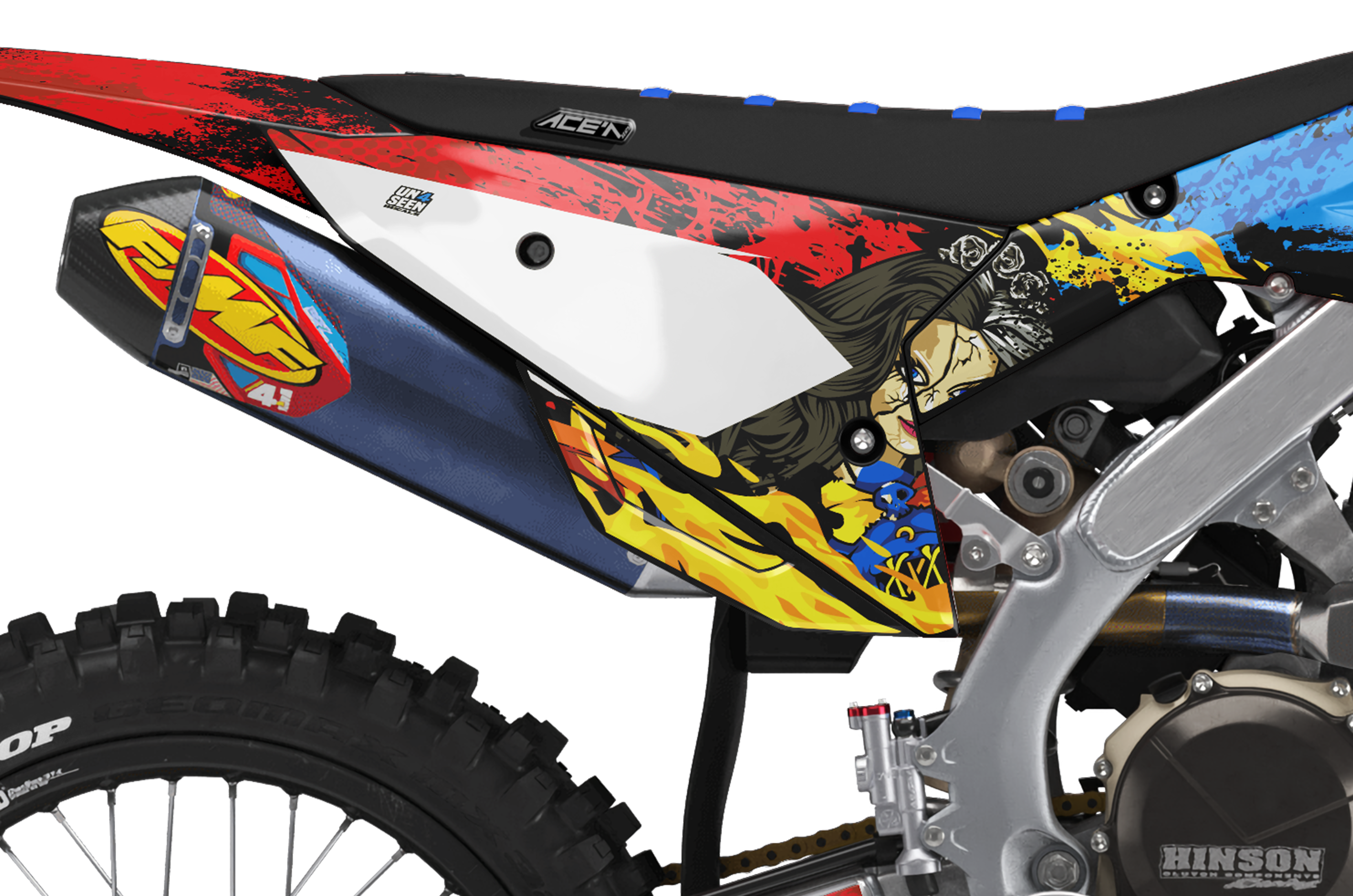 Honda Zombie Graphics Kit -  Barbie