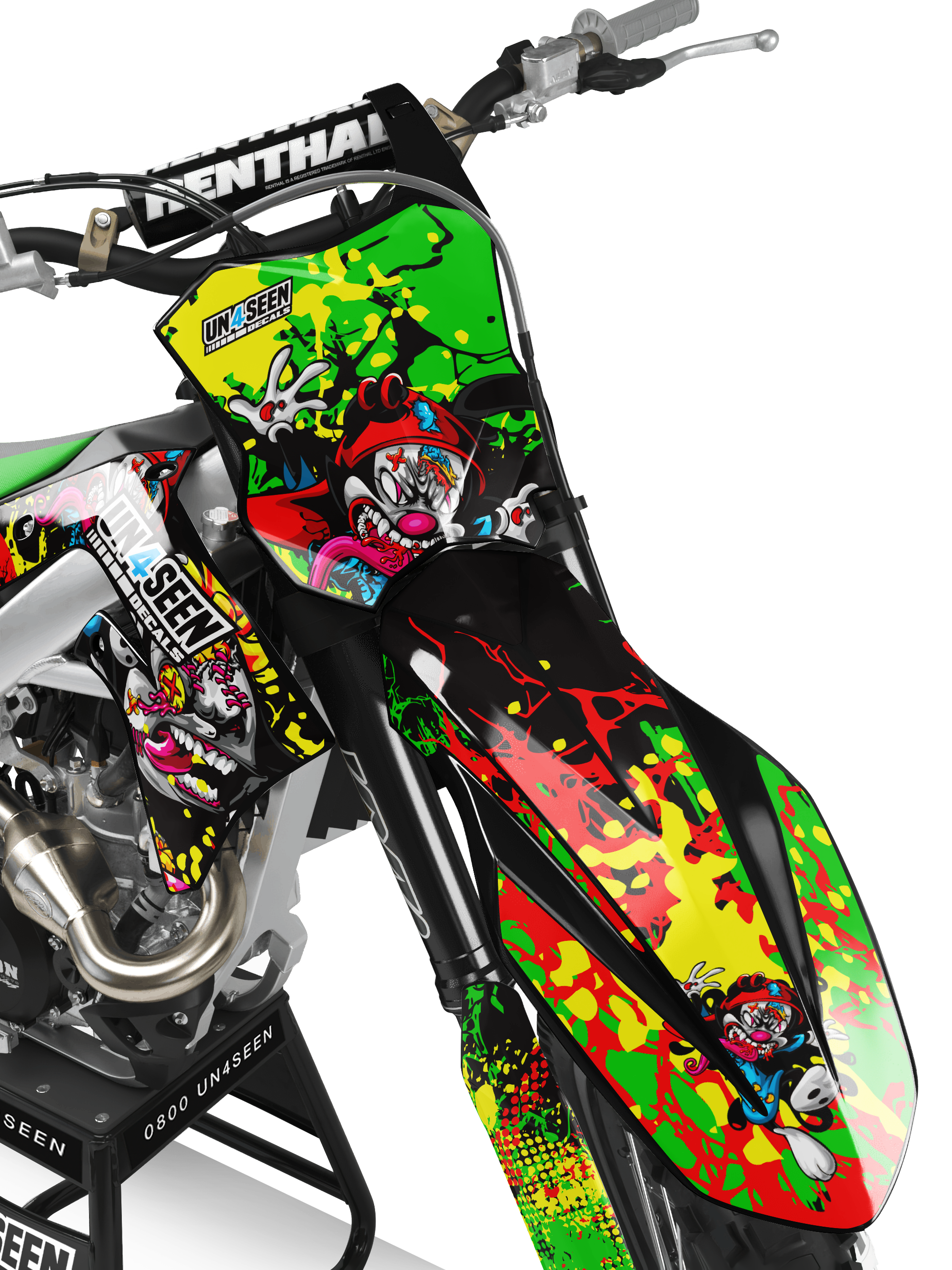 Kawasaki Zombie Graphics Kit -  Animaniacs