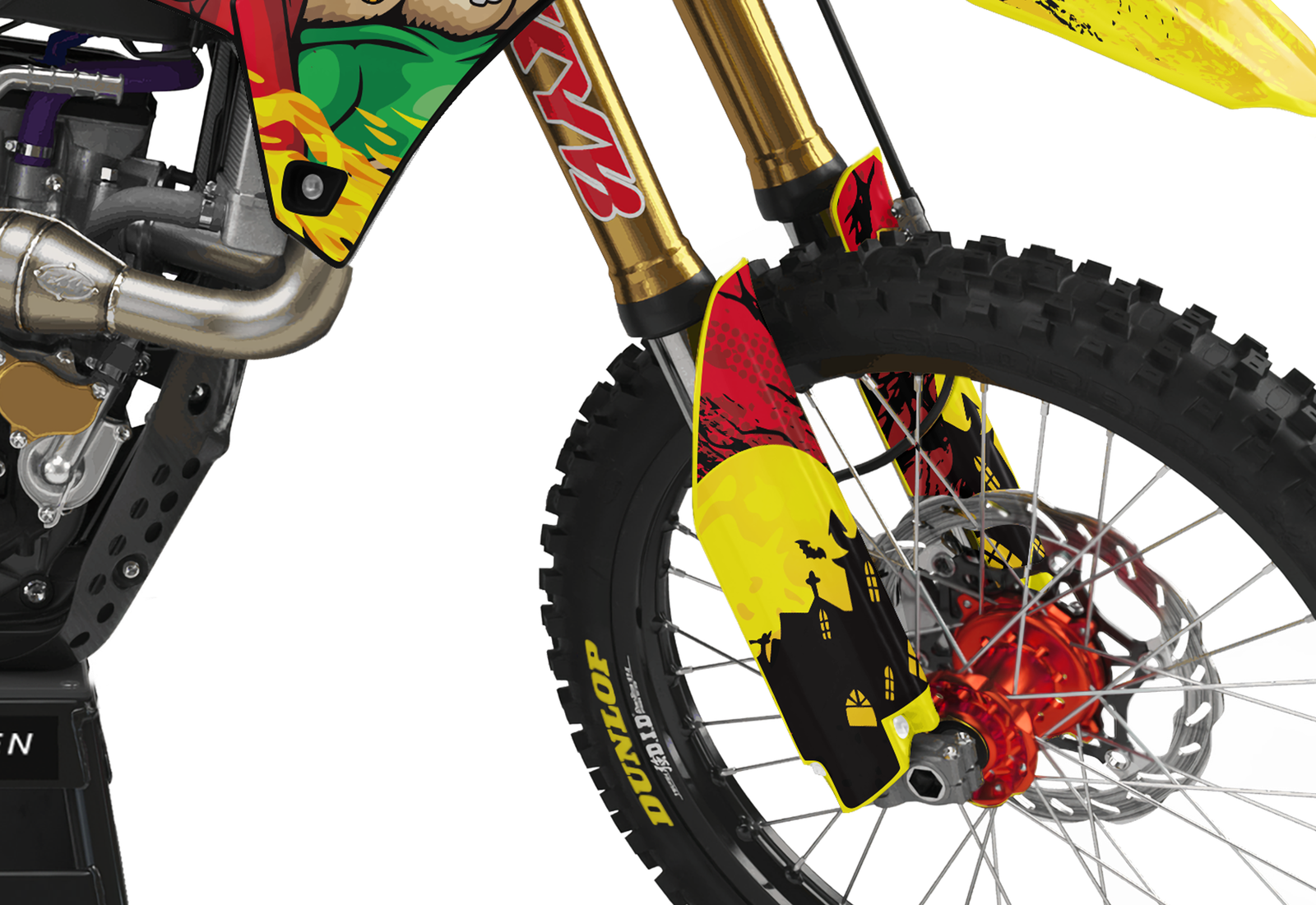 Suzuki Zombie Graphics Kit -  Alvin & The Chipmunks