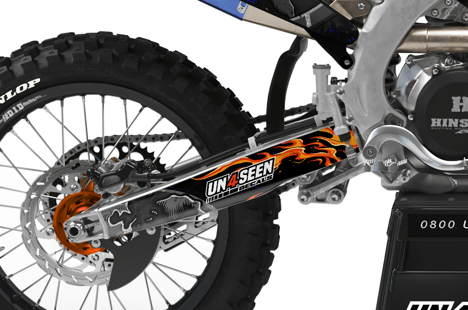 Yamaha Crank  Graphics Kit -  Heat of Noise