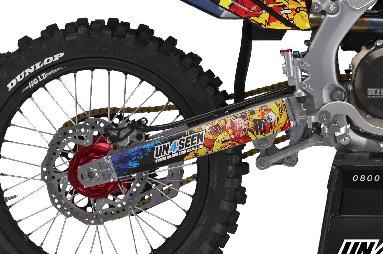 Honda Zombie Graphics Kit -  Winnie
