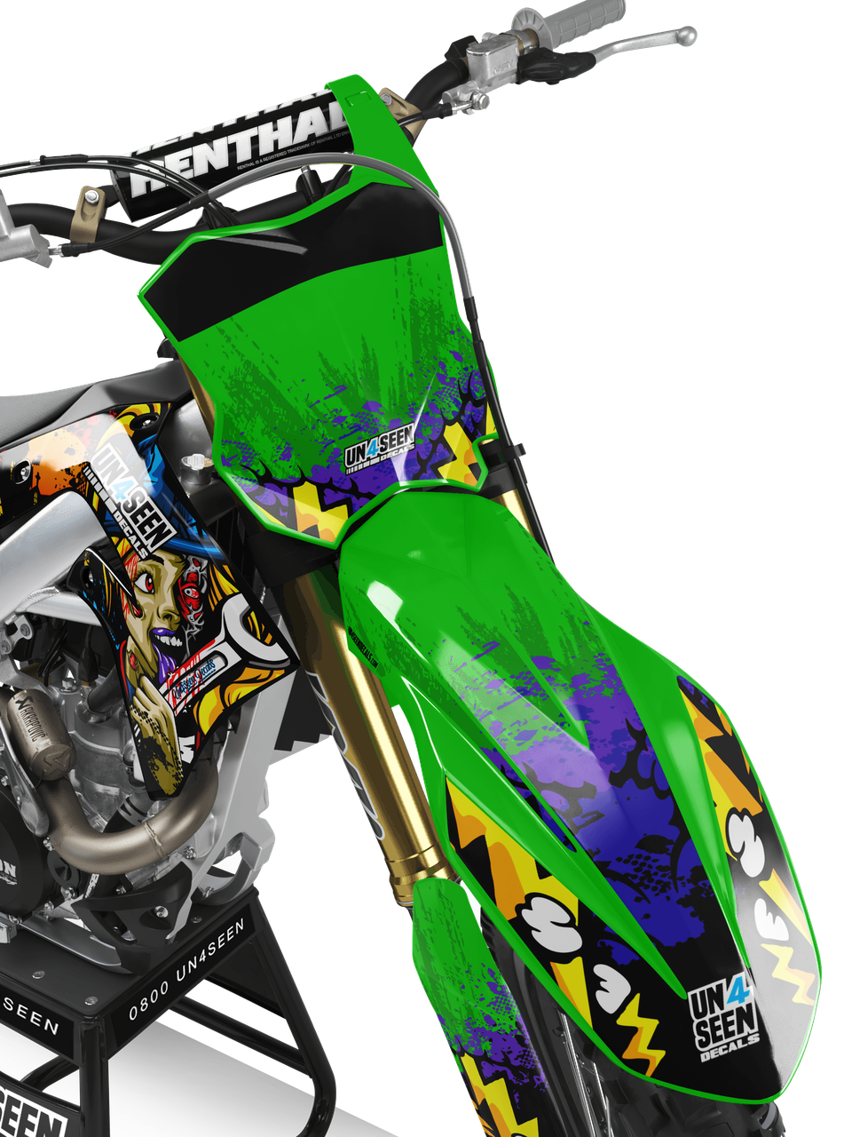Kawasaki Zombie Graphics Kit -  Builder