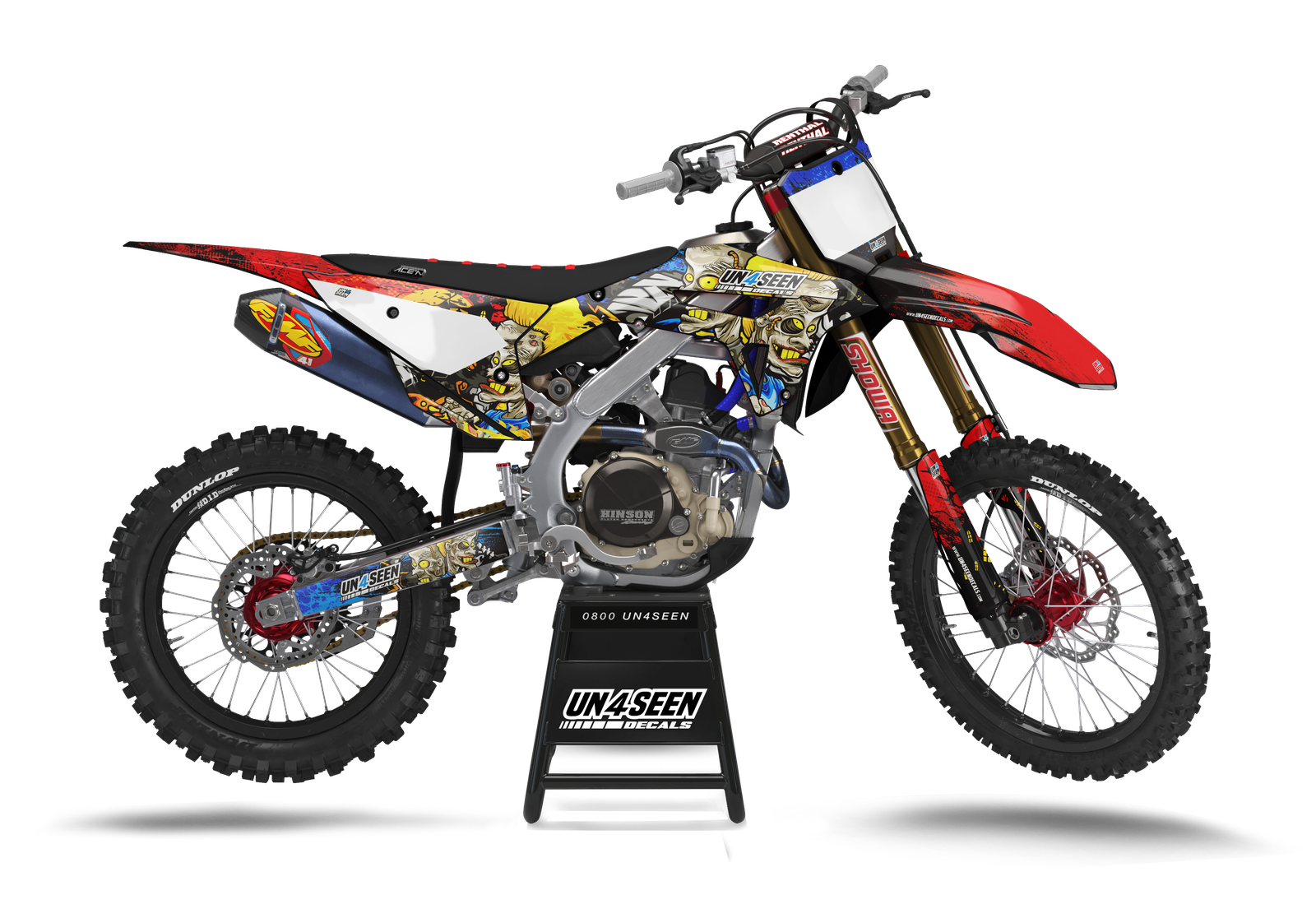 Honda Zombie Graphics Kit -  Beavis