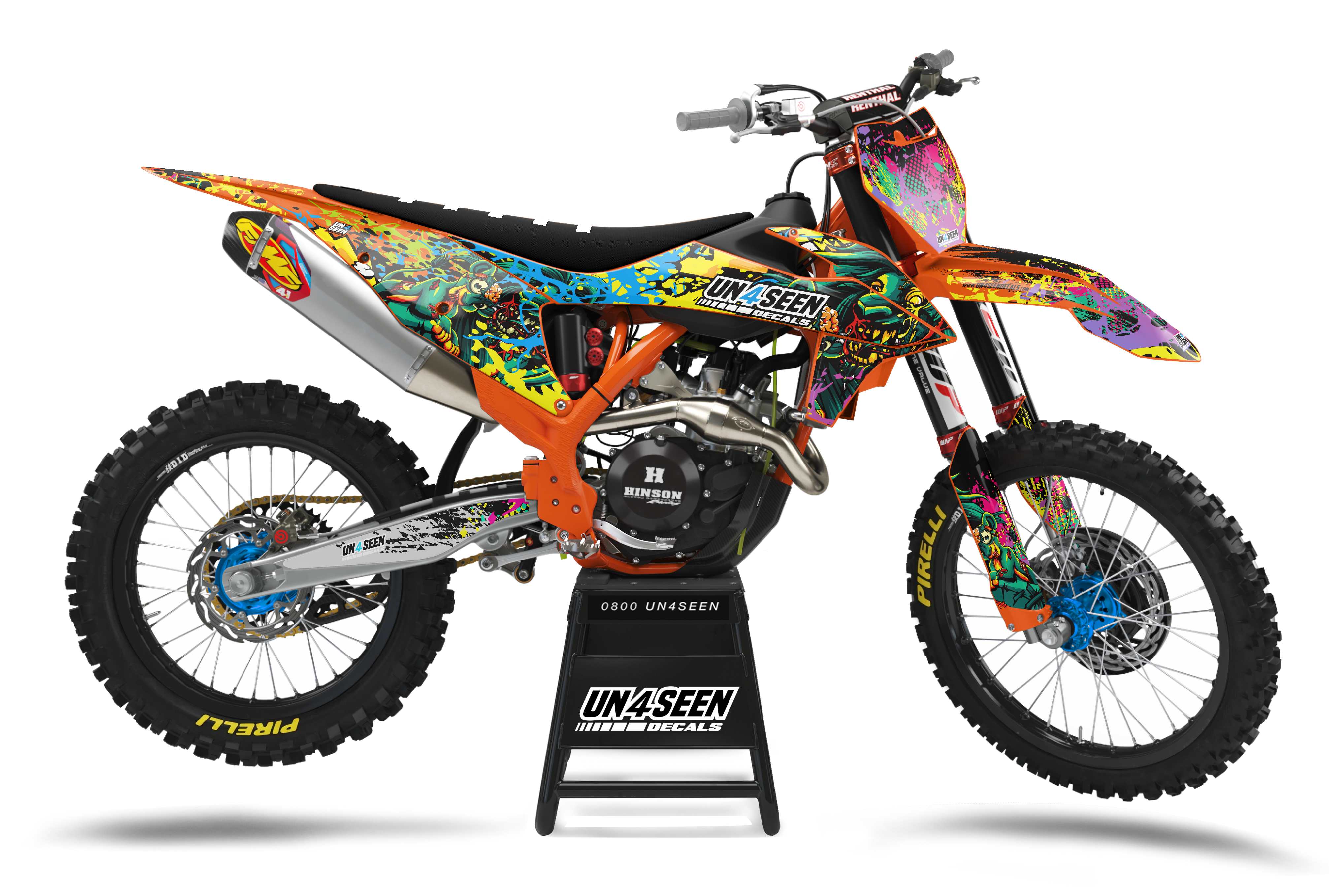 KTM Zombie Graphics Kit -  Lion