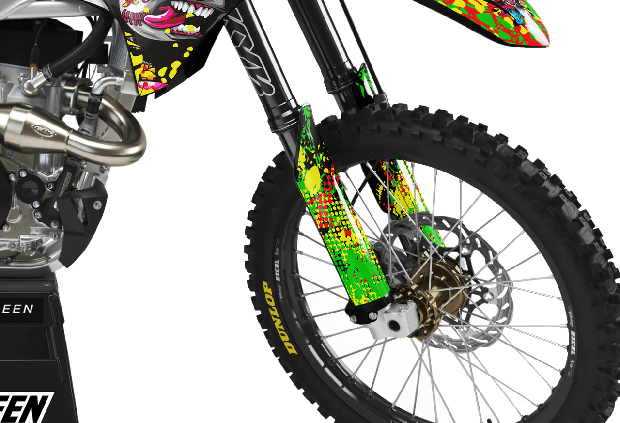 Kawasaki Zombie Graphics Kit -  Animaniacs