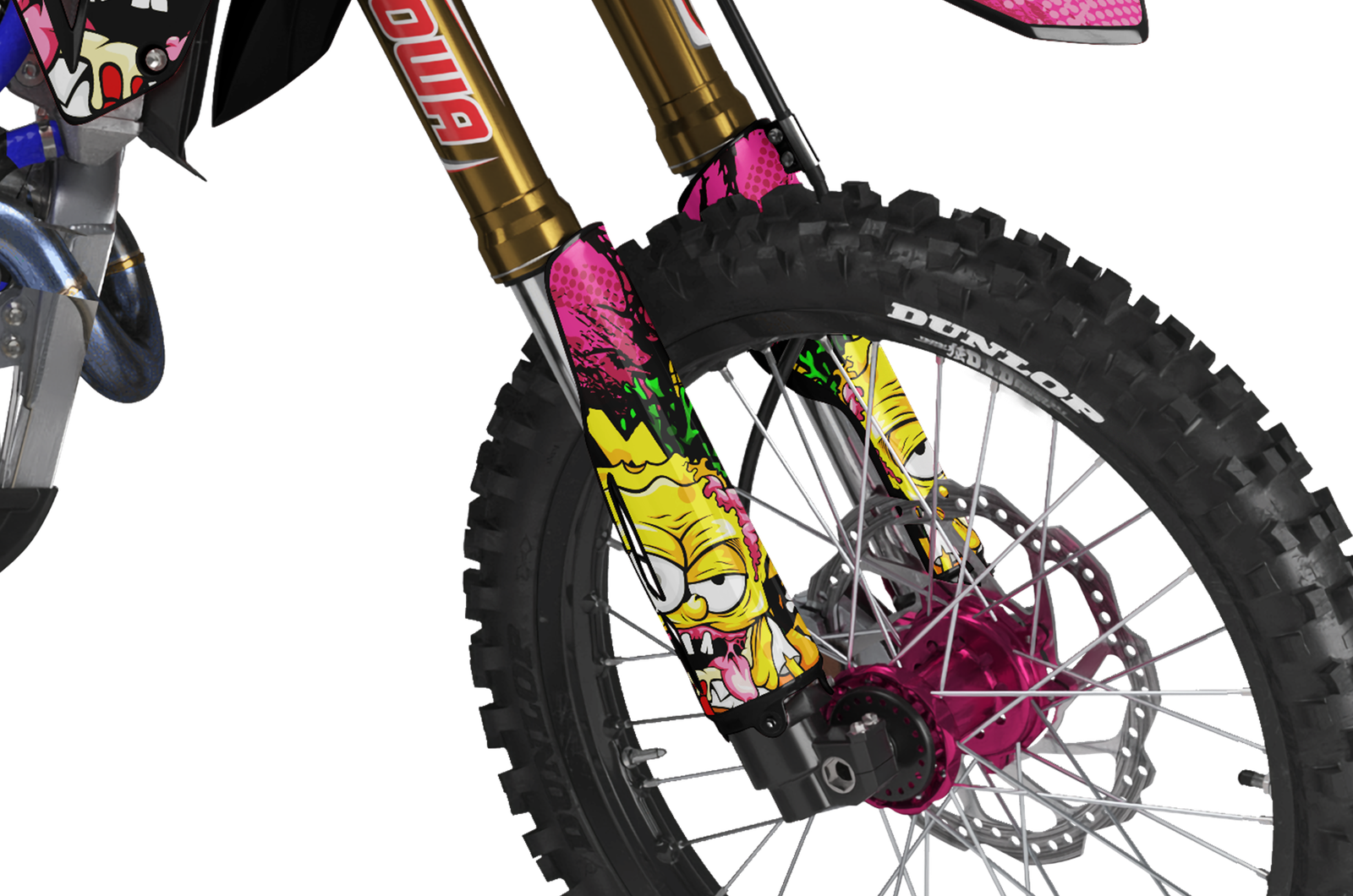 Honda Zombie Graphics Kit -  Spongebob