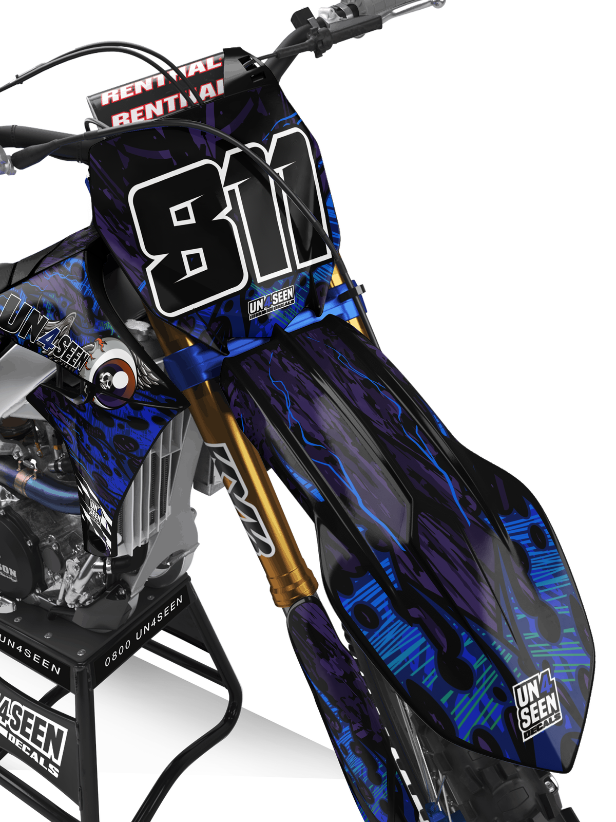 Yamaha Crank  Graphics Kit -  Eye Of The Mind