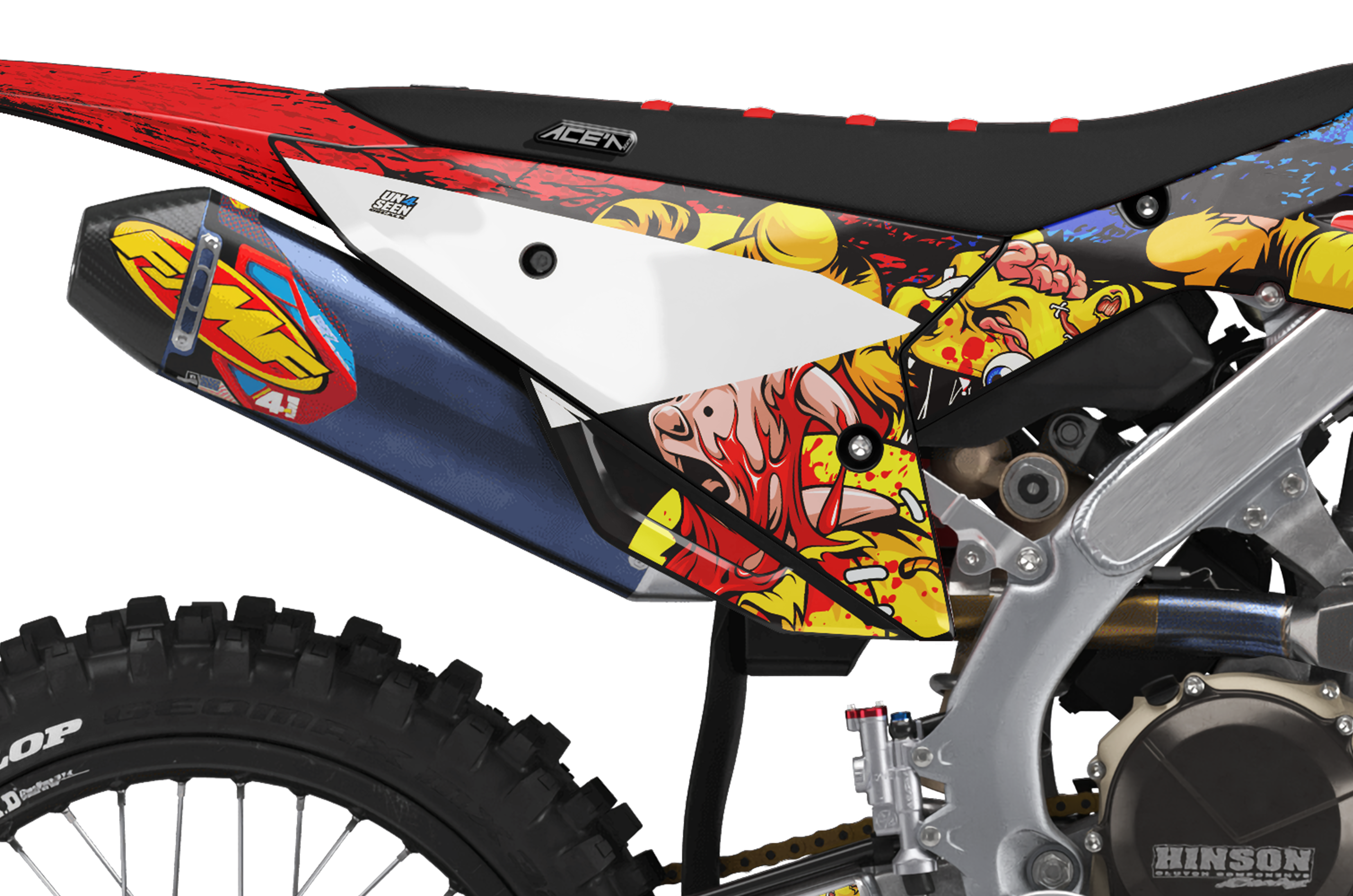 Honda Zombie Graphics Kit -  Winnie