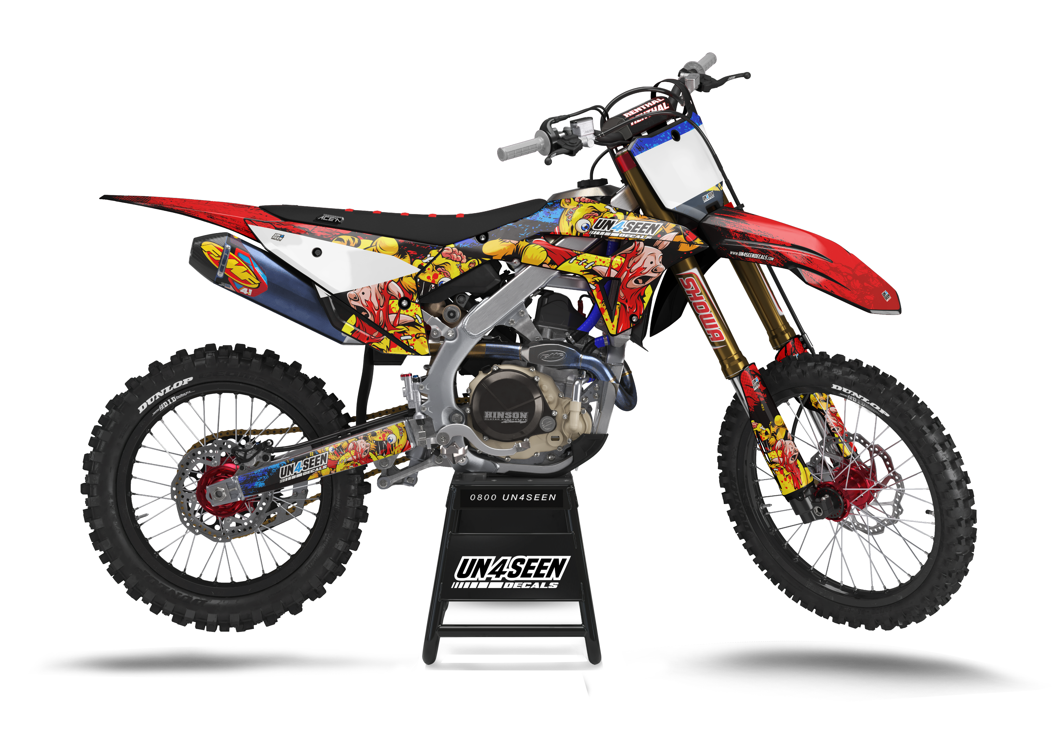 Honda Zombie Graphics Kit -  Winnie
