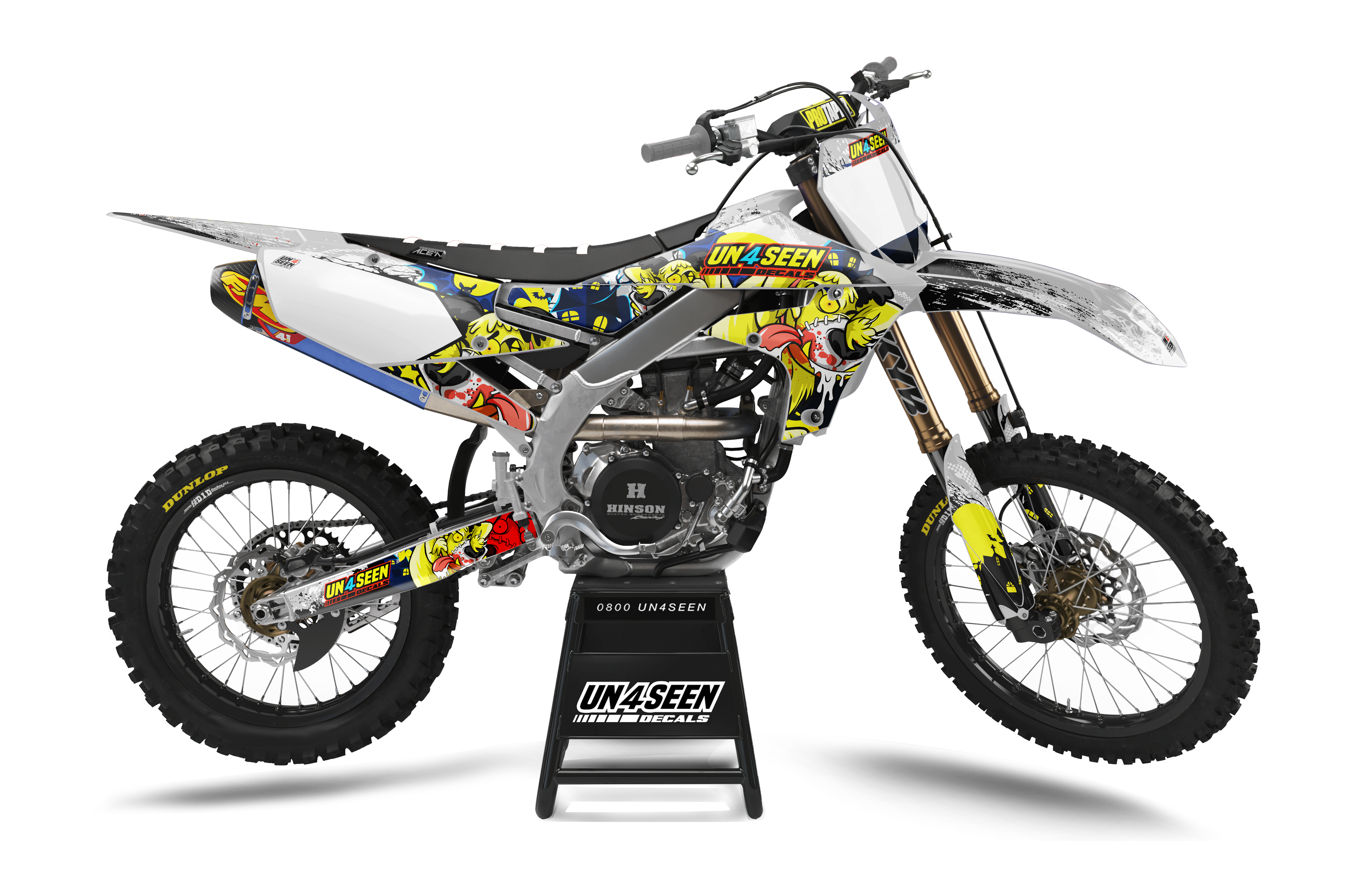 Yamaha Zombie Graphics Kit -  Mutley