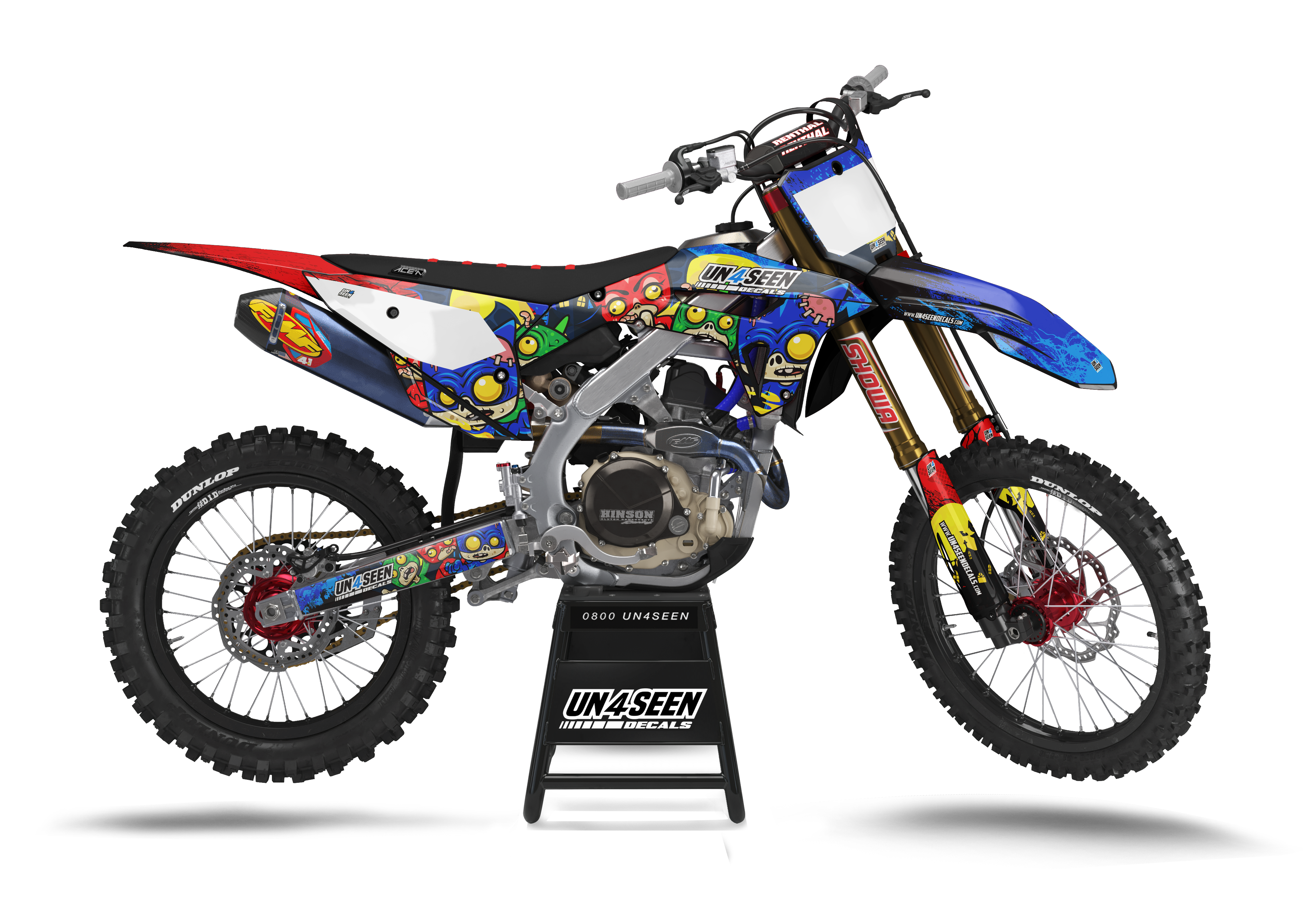 Honda Zombie Graphics Kit -  Masks