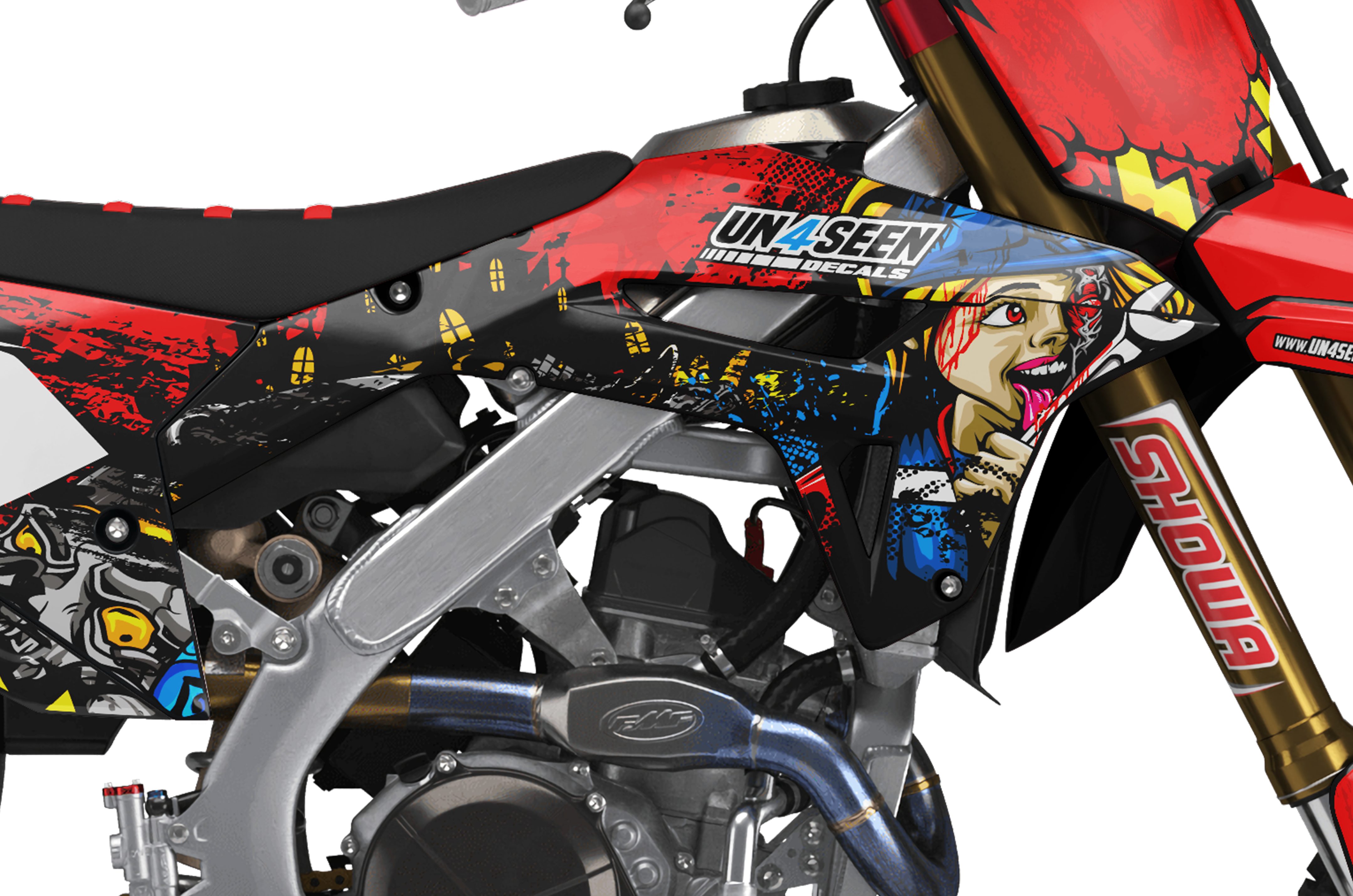 Honda Zombie Graphics Kit -  Bob The Builder