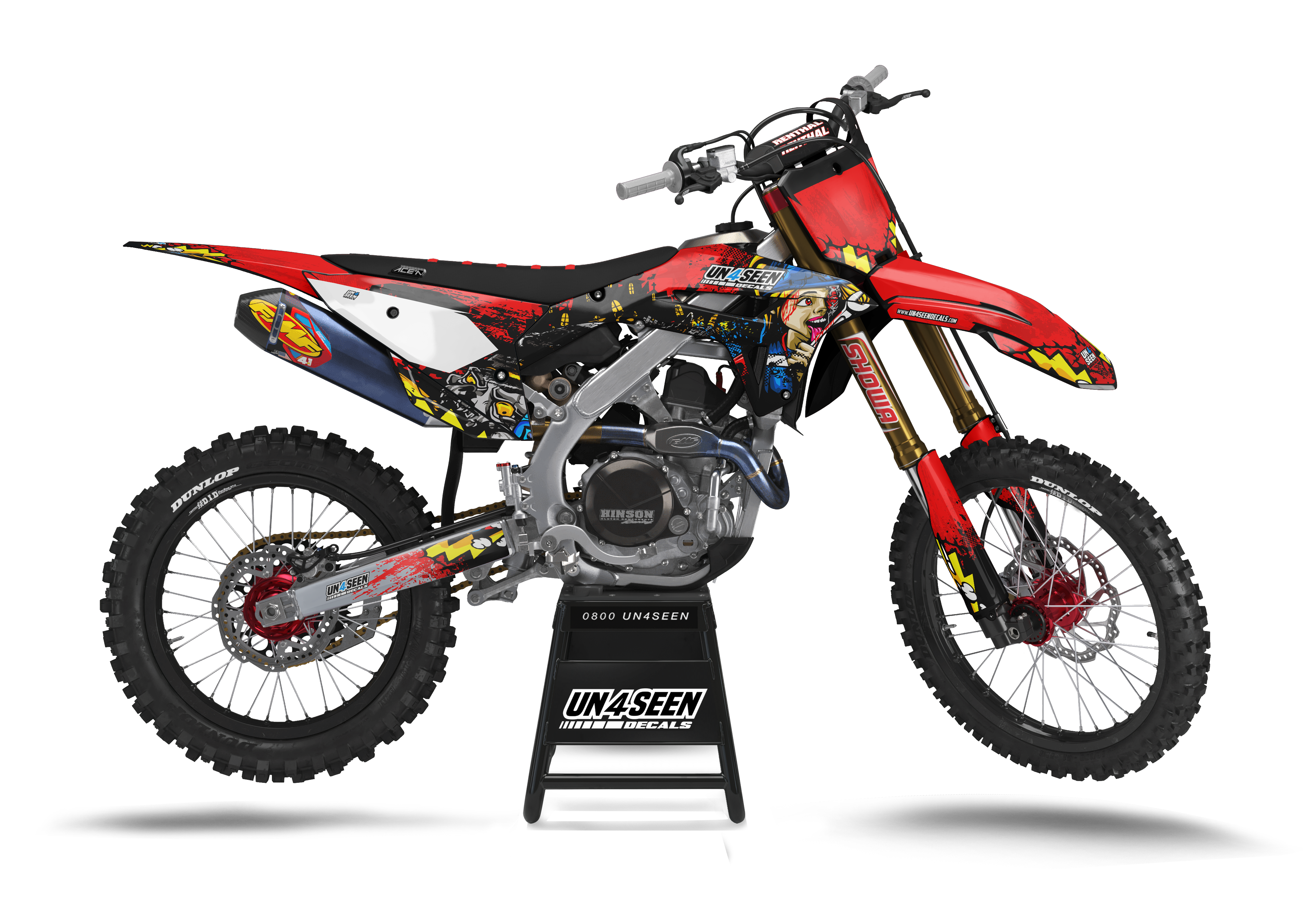 Honda Zombie Graphics Kit -  Bob The Builder