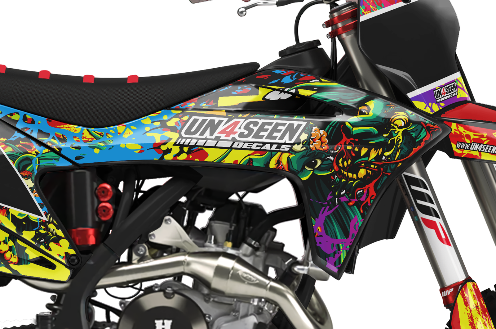 GasGas Zombie Graphics Kit -  Lion