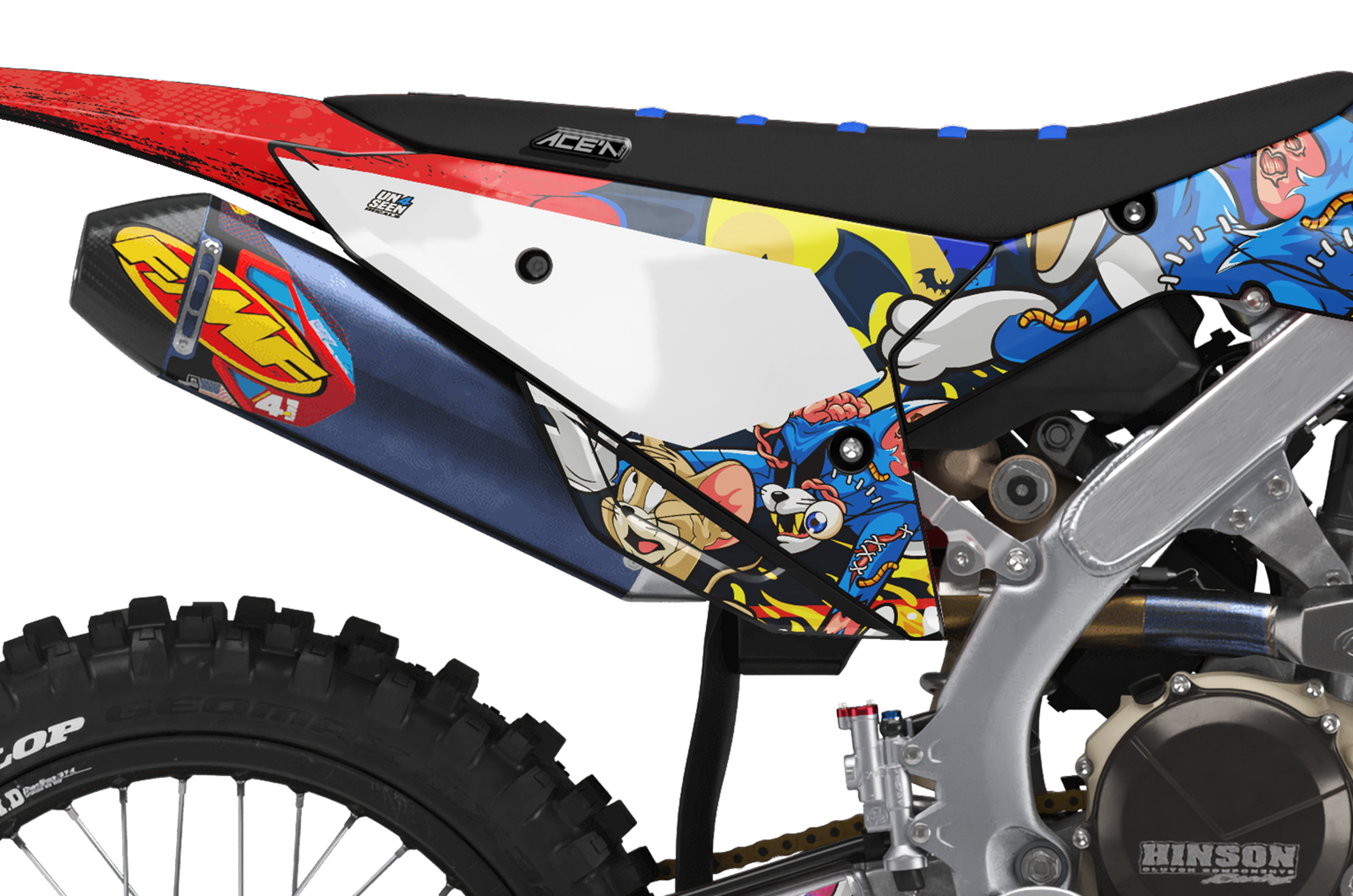 Honda  Zombie Graphics Kit - Tom & Jerry