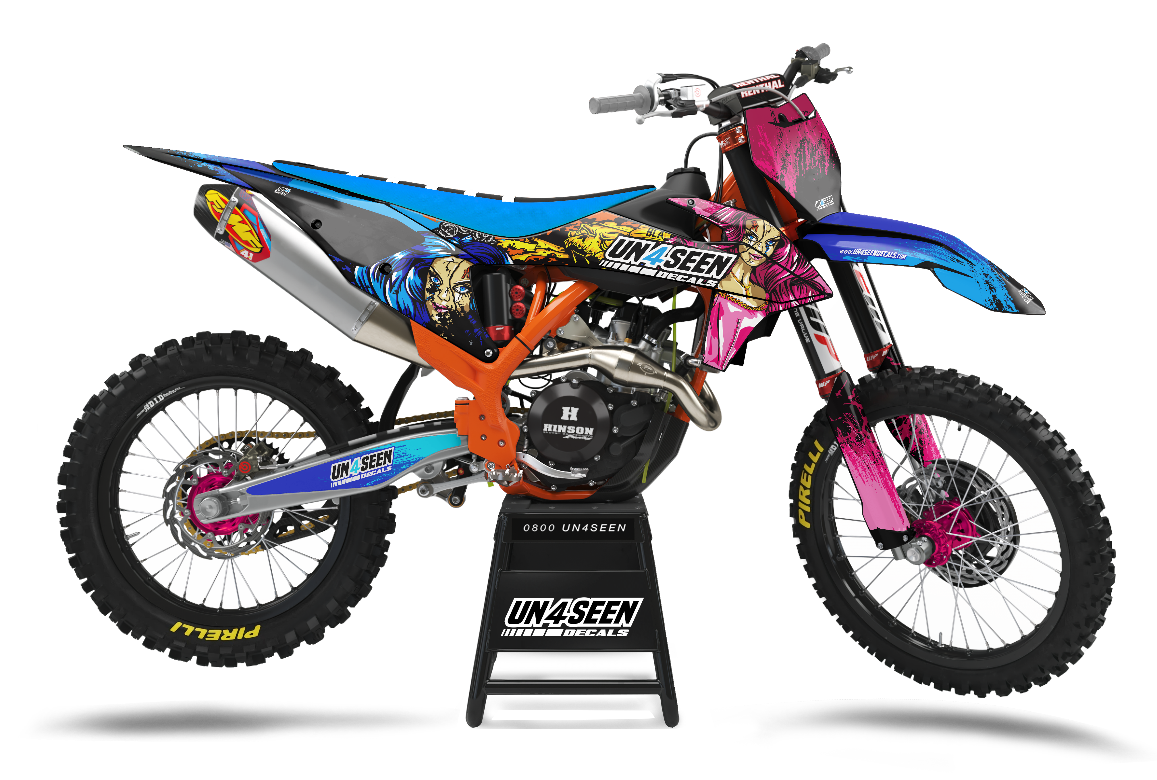 KTM  Zombie Graphics Kit - Barbie