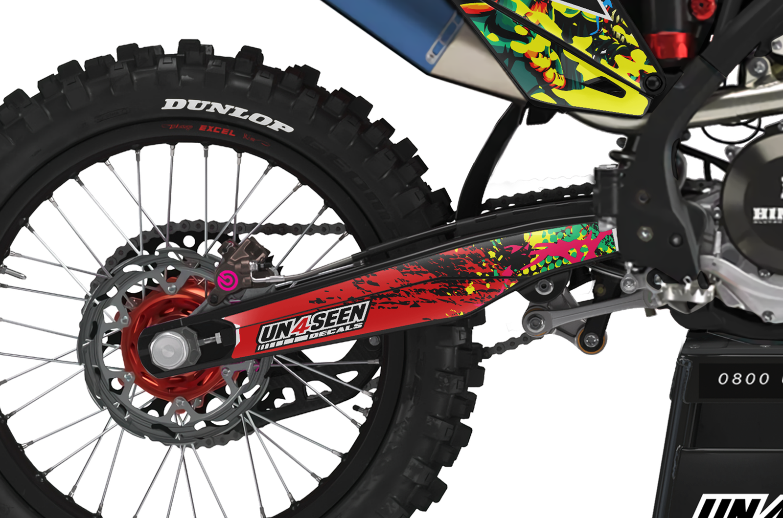 GasGas Zombie Graphics Kit -  Lion
