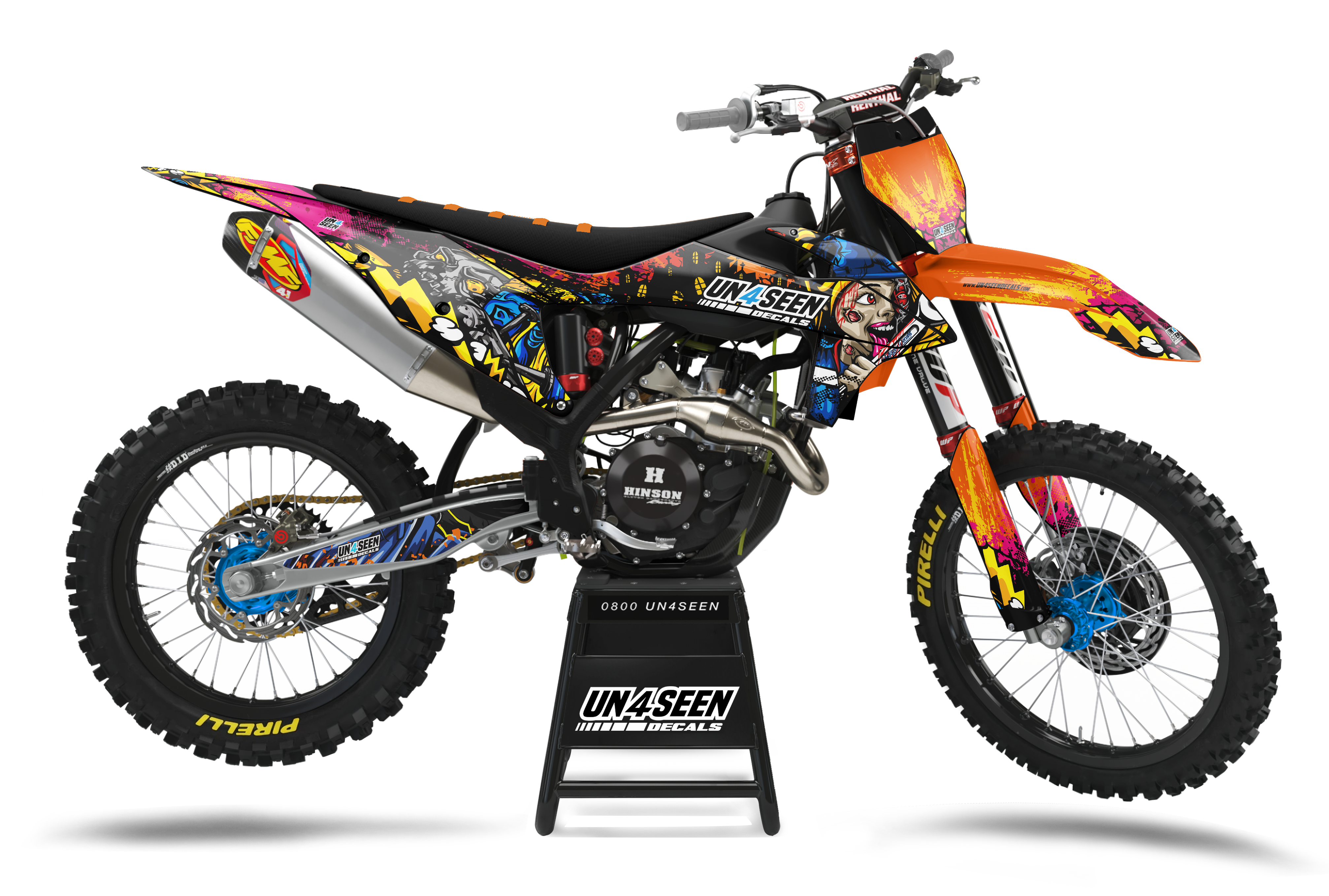 KTM Zombie Graphics Kit -  Builder
