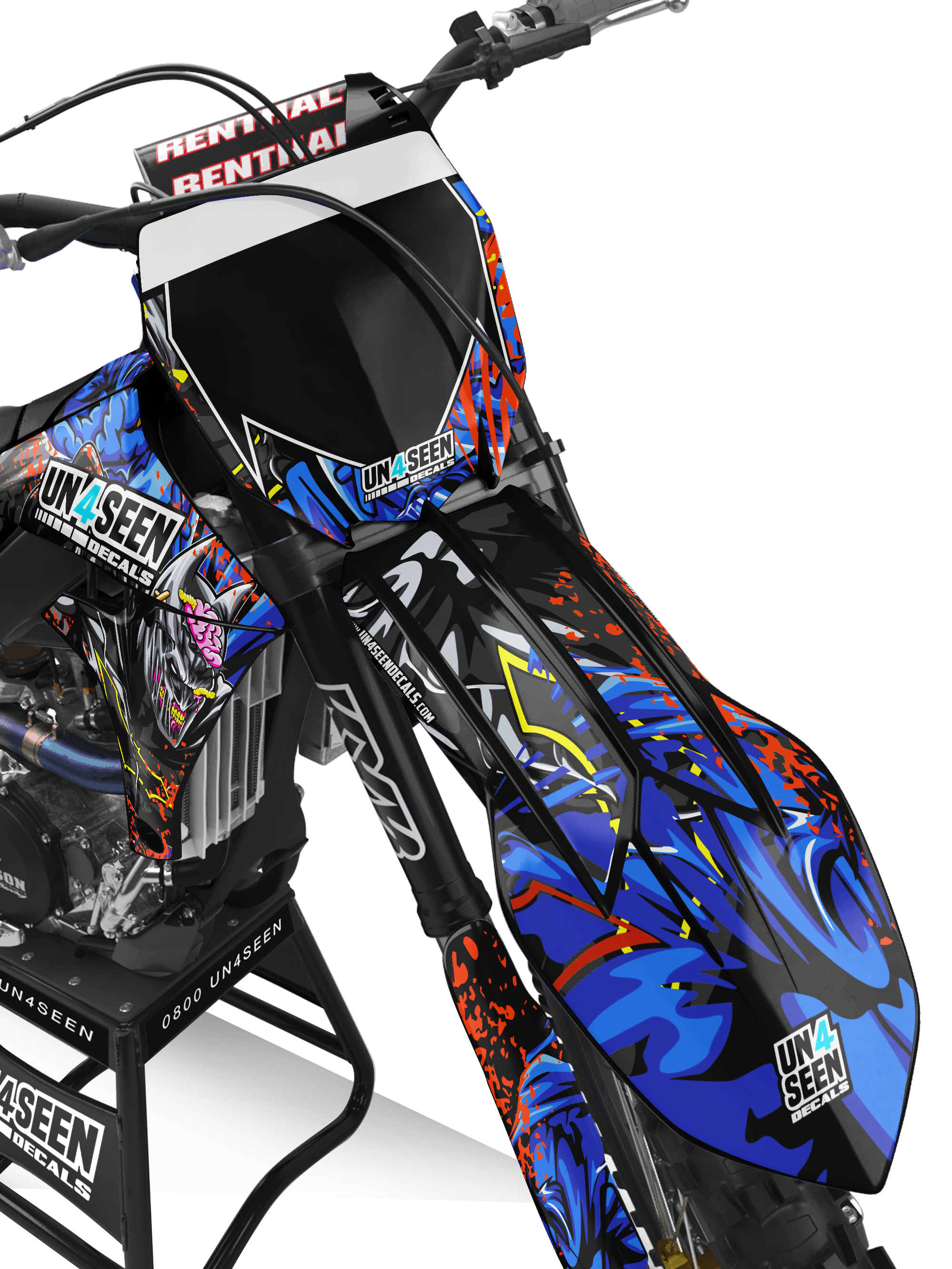 Yamaha  Zombie Graphics Kit - Batman