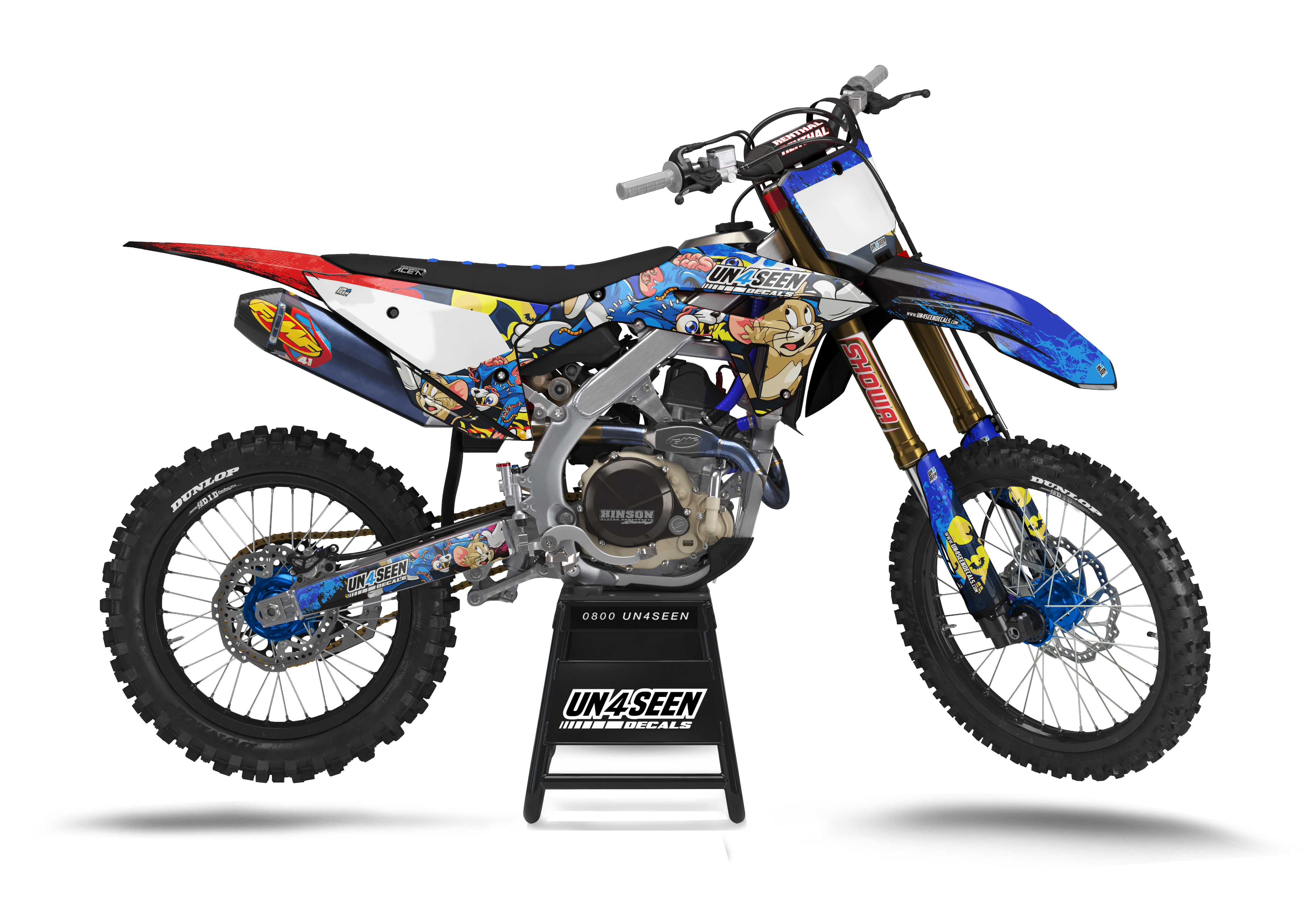 Honda  Zombie Graphics Kit - Tom & Jerry