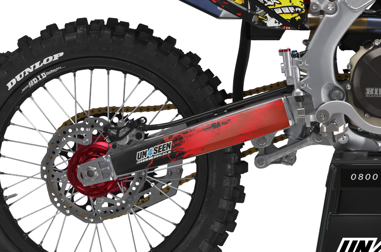 Honda Zombie Graphics Kit -  Bart