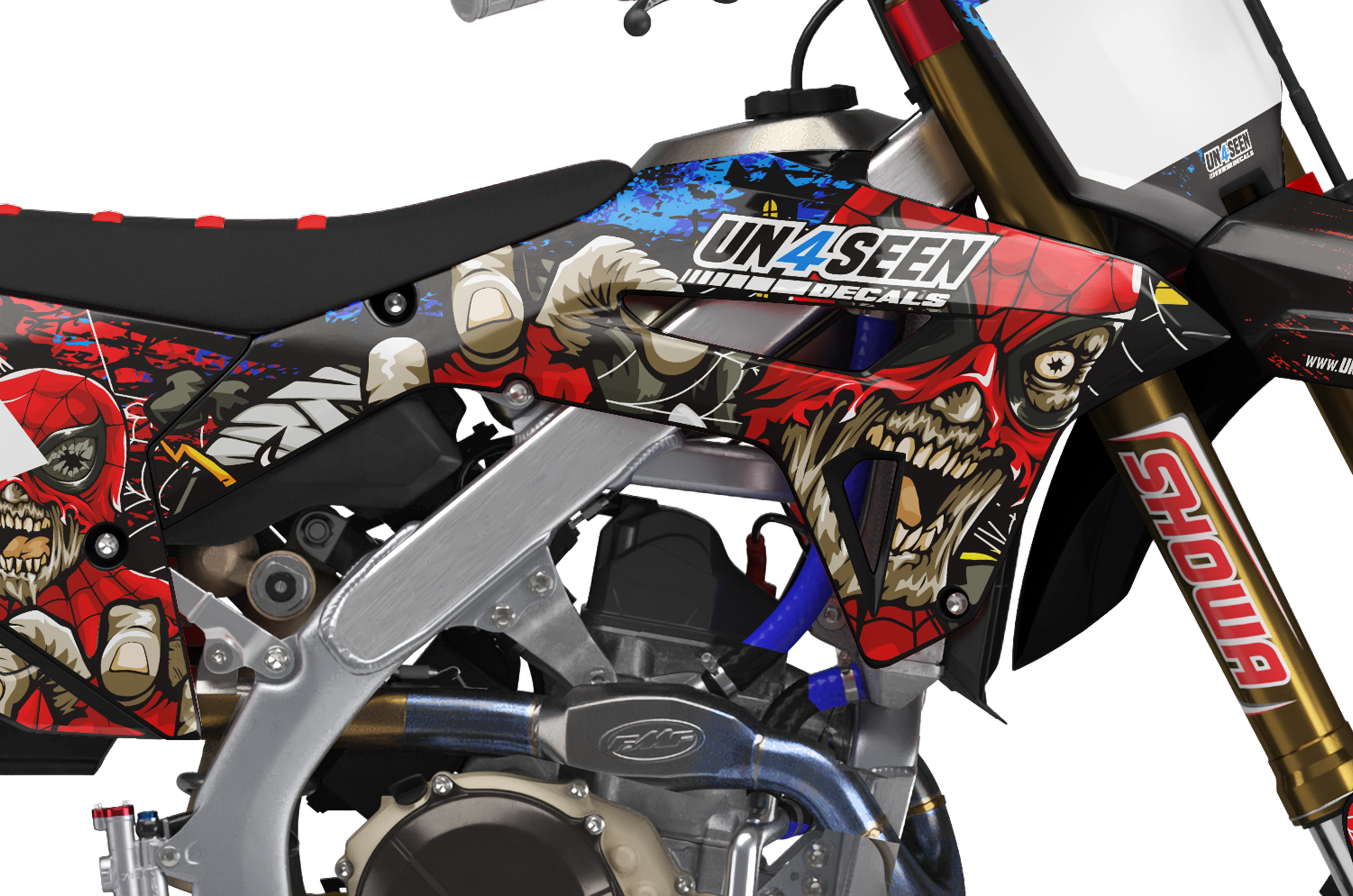 Honda Zombie Graphics Kit -  Spiderman