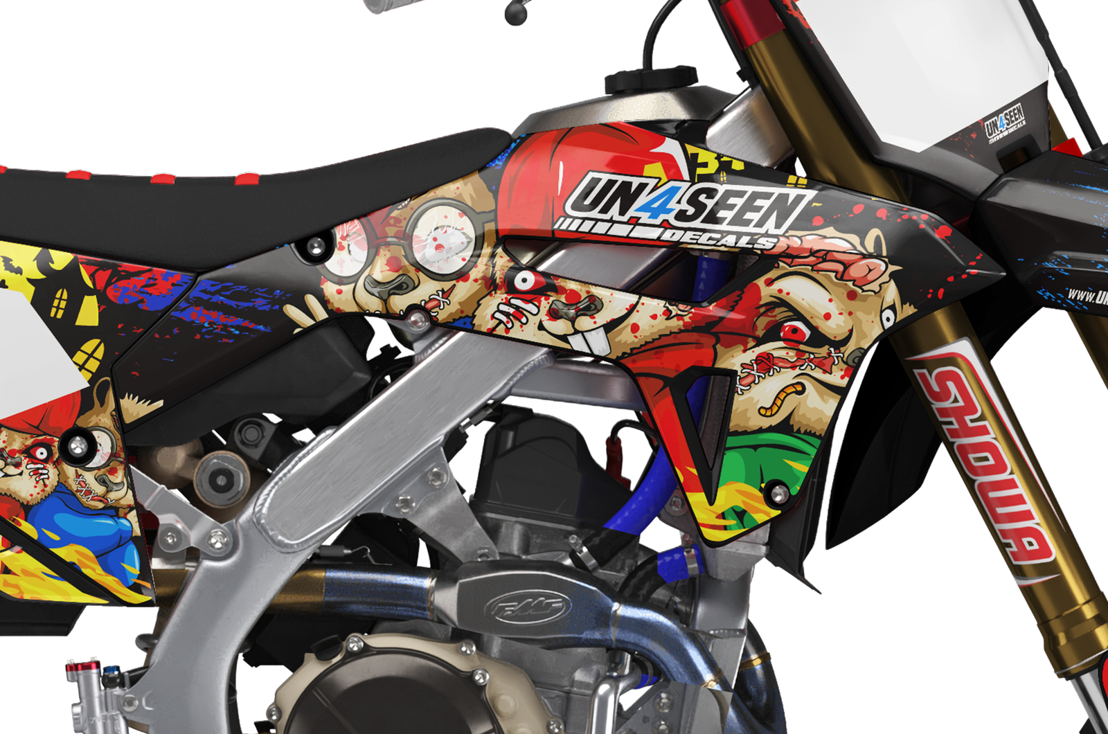 Honda Zombie Graphics Kit -  Alvinn & the Chipmunks