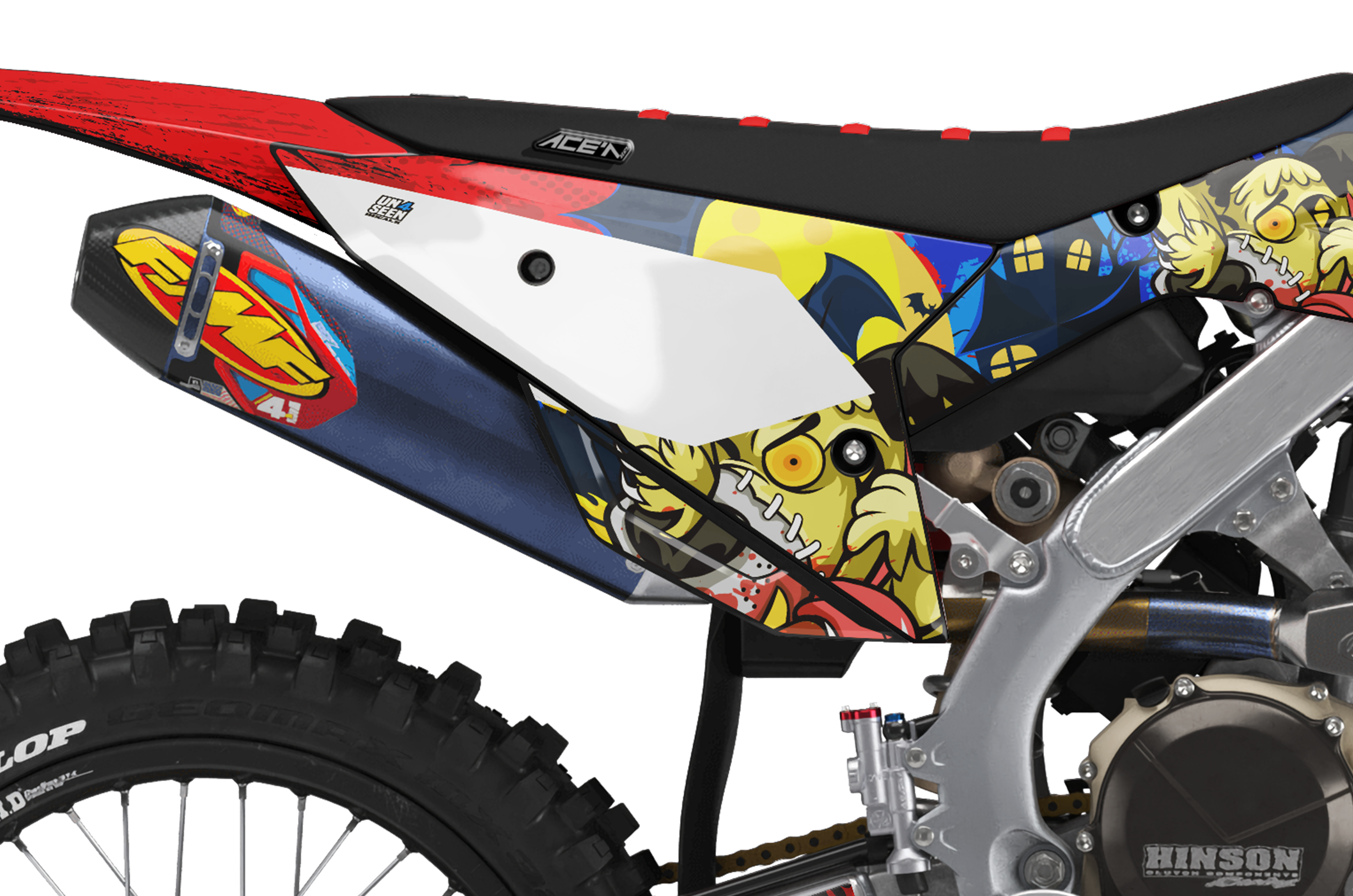 Honda Zombie Graphics Kit -  Mutley